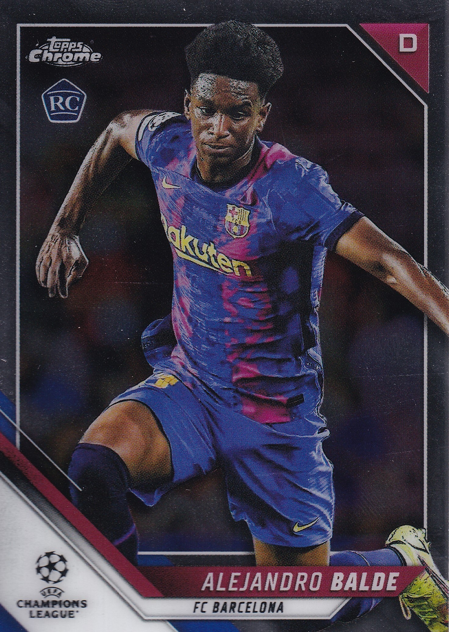 038. ALEJANDRO BALDE - FC BARCELONA - ROOKIE CARD
