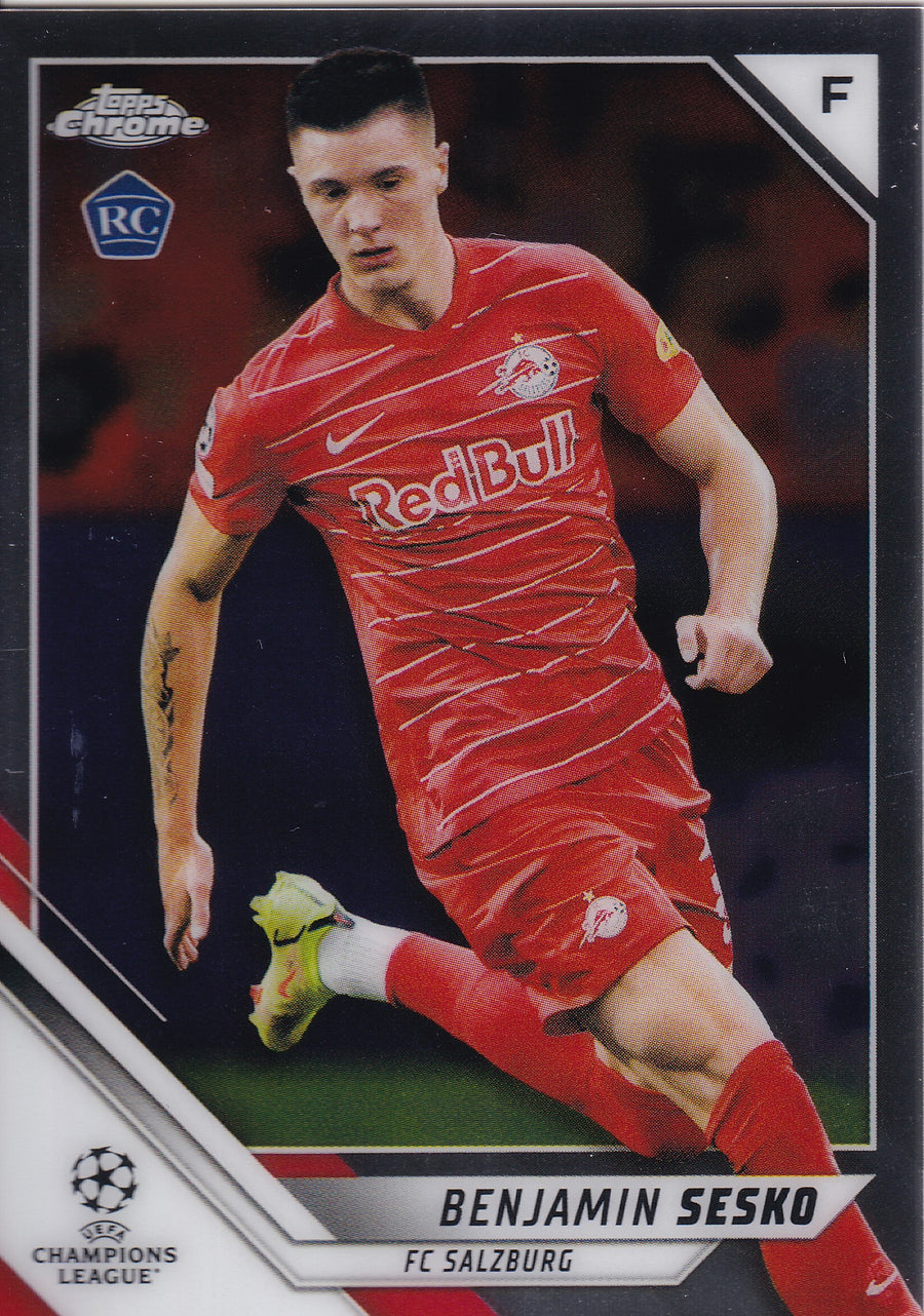 187. BENJAMIN SESKO - FC SALZBURG - ROOKIE CARD