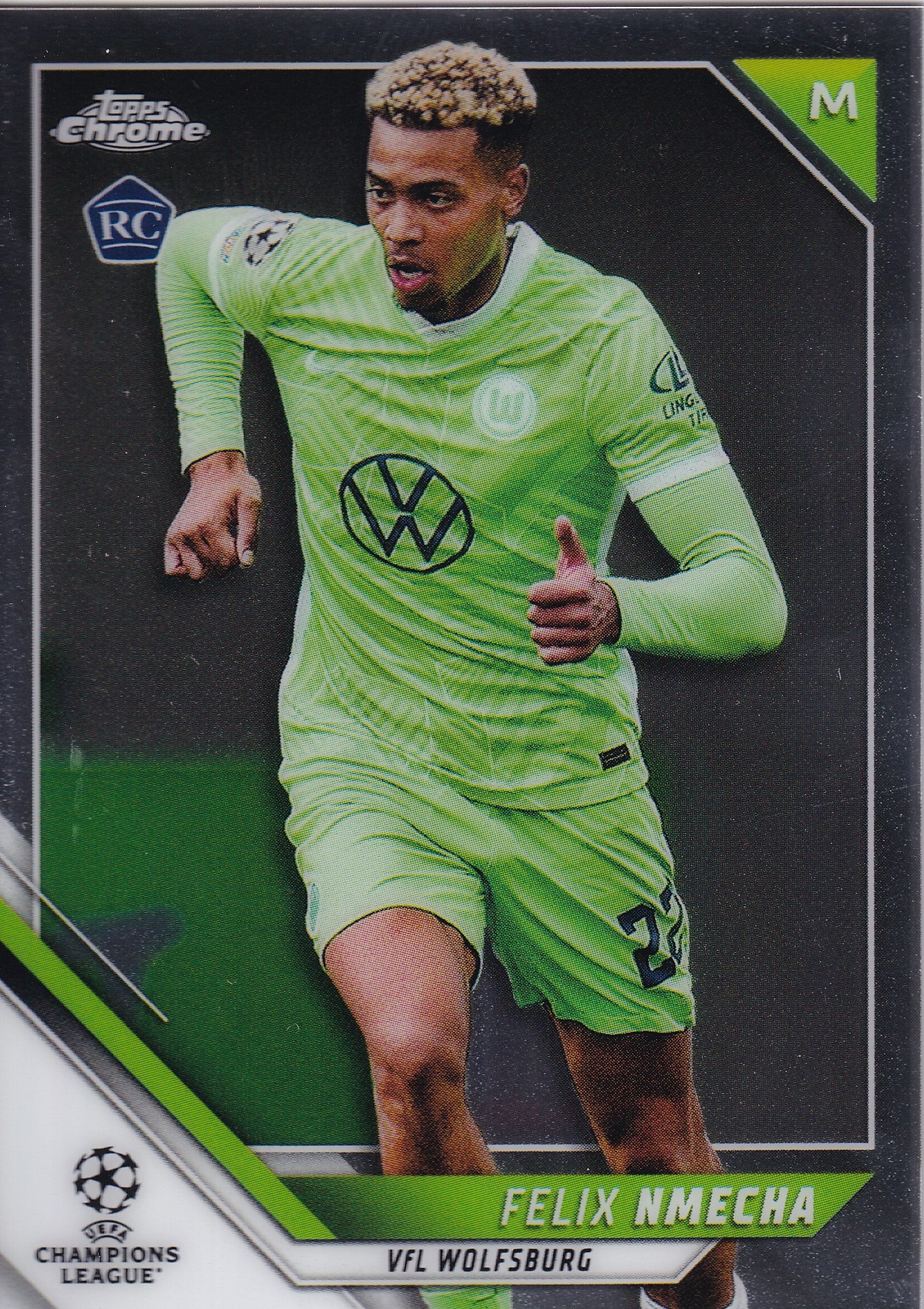 170. FELIX NMECHA - VFL WOLFSBURG - ROOKIE CARD