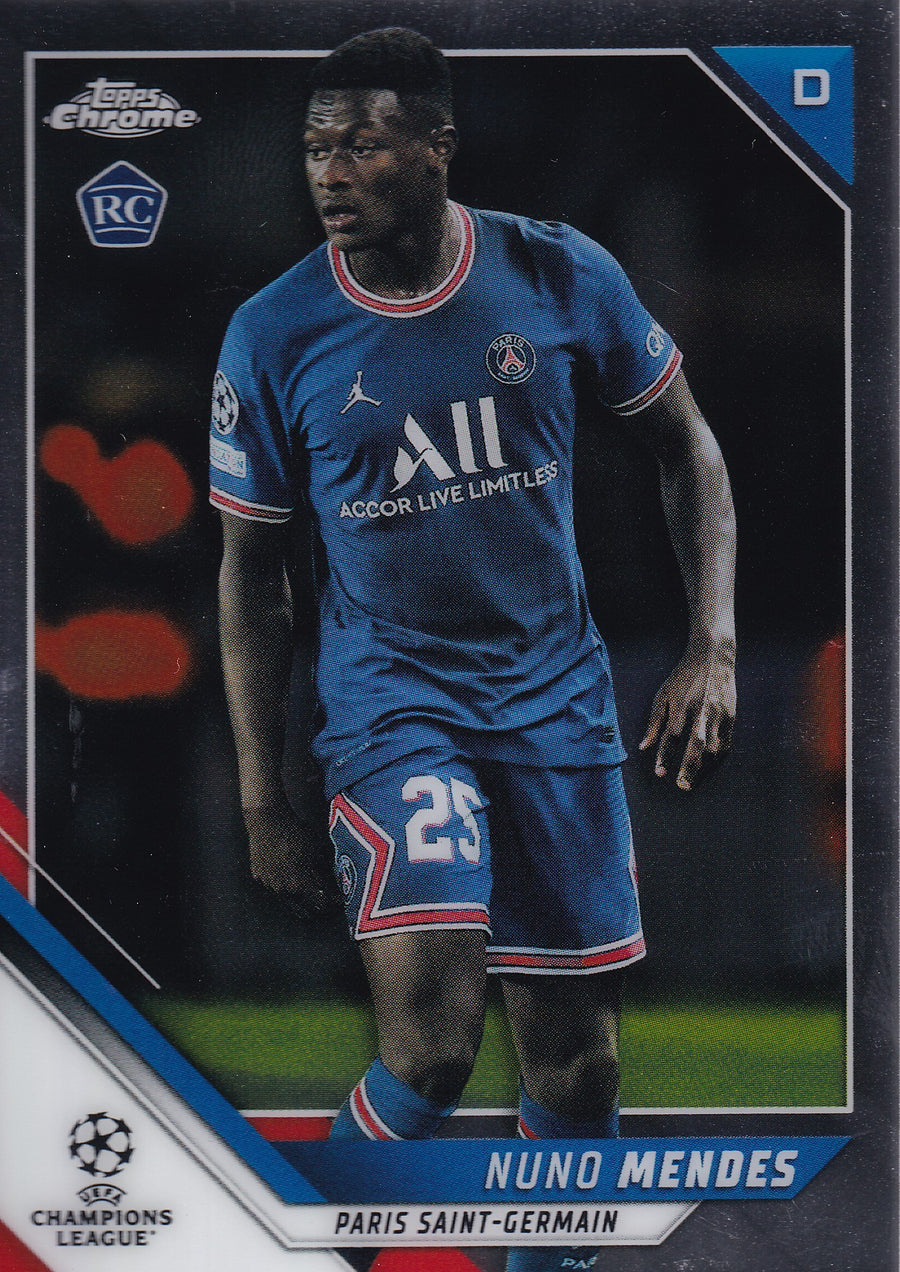 022. NUNO MENDES - PARIS SAINT-GERMAIN - ROOKIE CARD