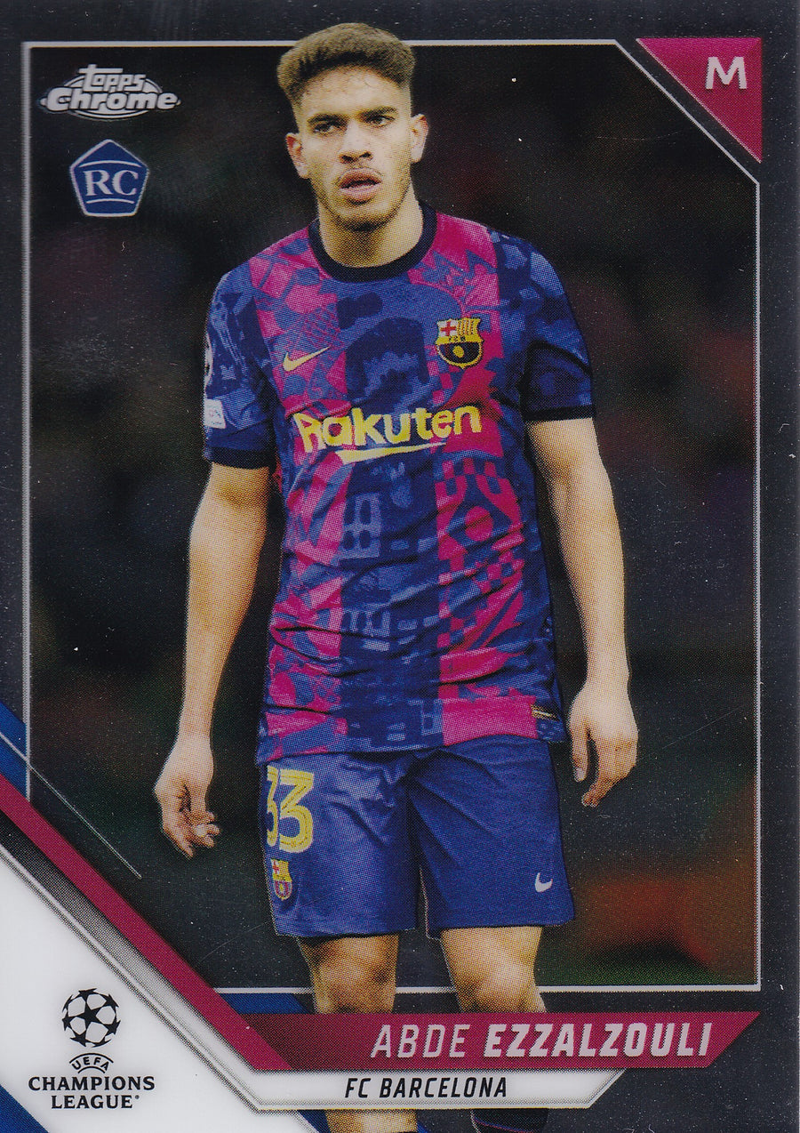 165. ABDE EZZALZOULI - FC BARCELONA - ROOKIE CARD