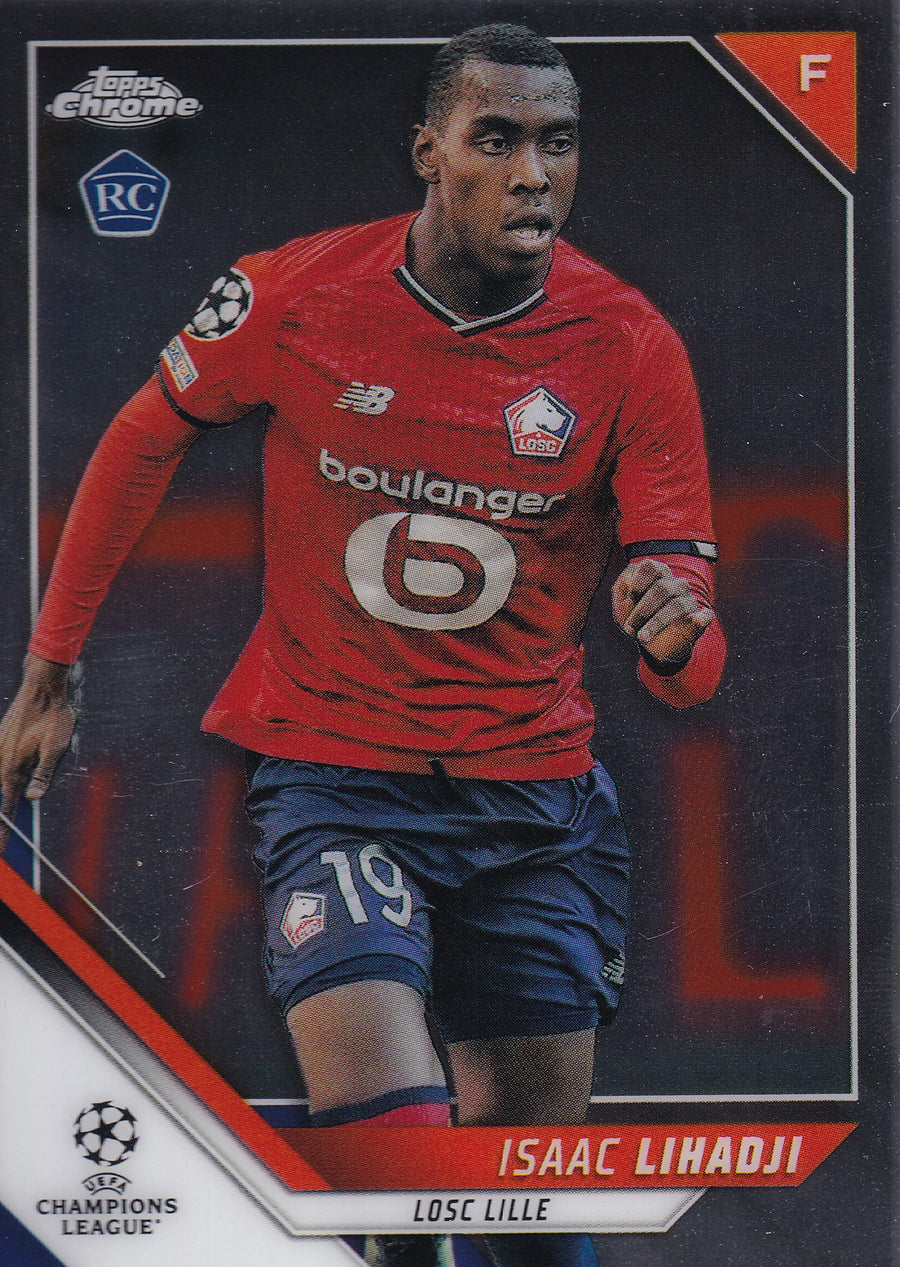 012. ISAAC LIHADJI - LOSC LILLE - ROOKIE CARD