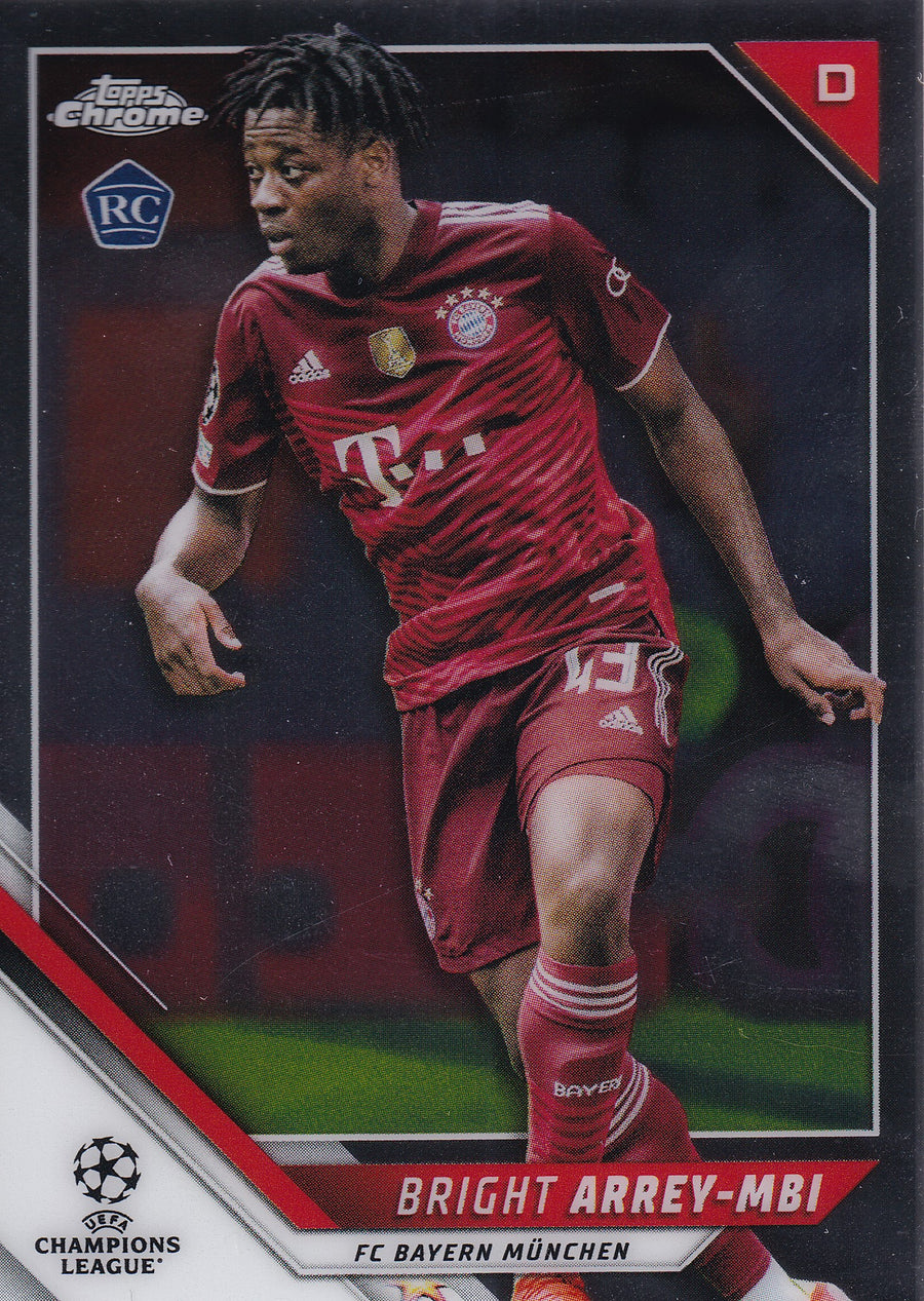 132. BRIGHT ARREY-MBI - FC BAYERN MUNCHEN - ROOKIE CARD