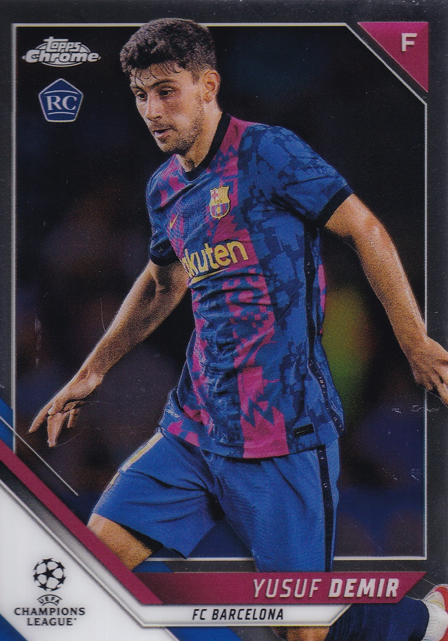 062. YUSUF DEMIR - FC BARCELONA - ROOKIE CARD