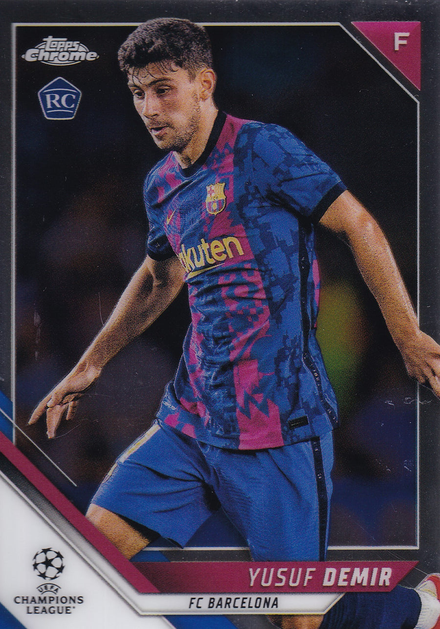 062. YUSUF DEMIR - FC BARCELONA - ROOKIE CARD
