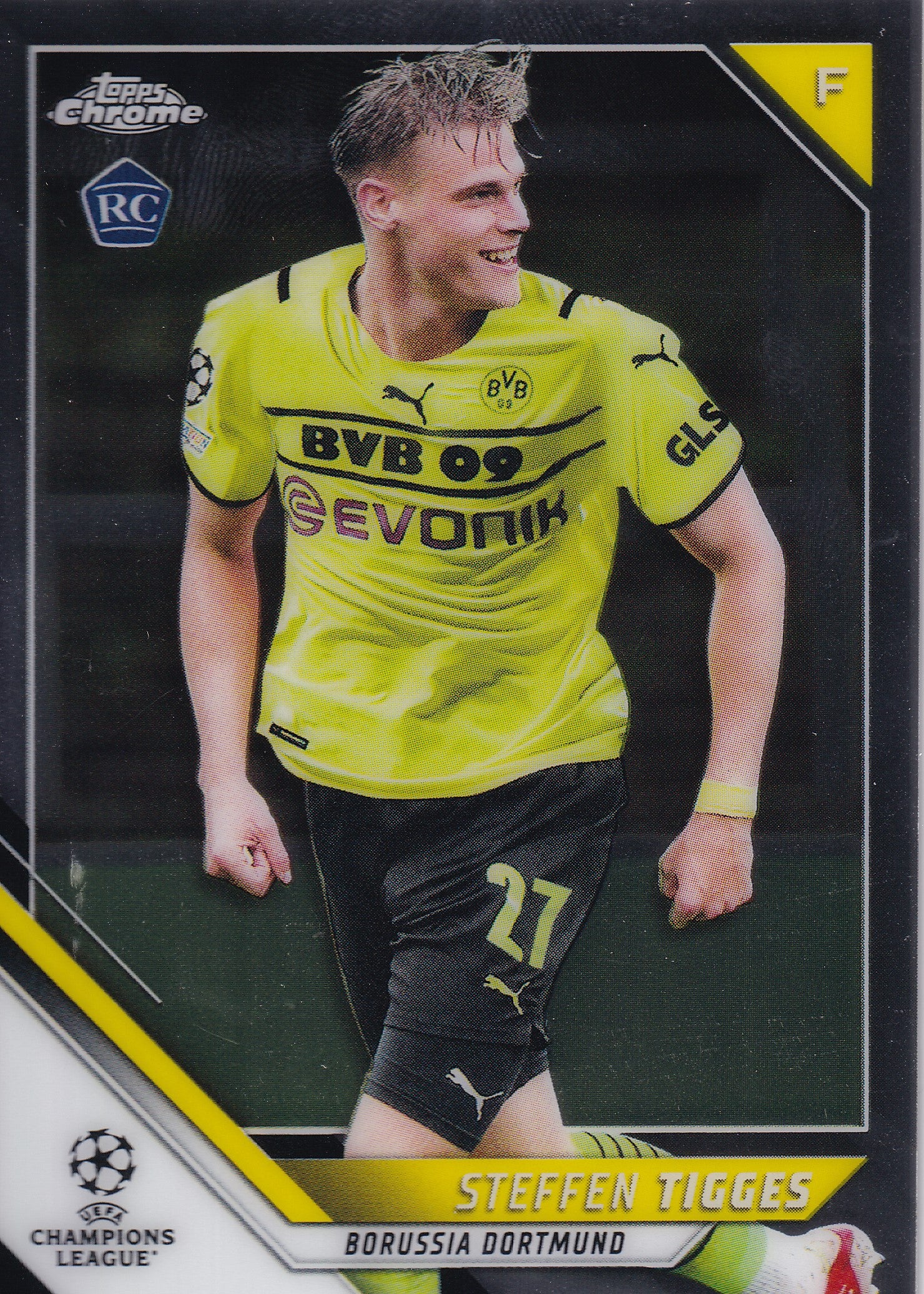 055. STEFFEN TIGGES - BORUSSIA DORTMUND - ROOKIE CARD