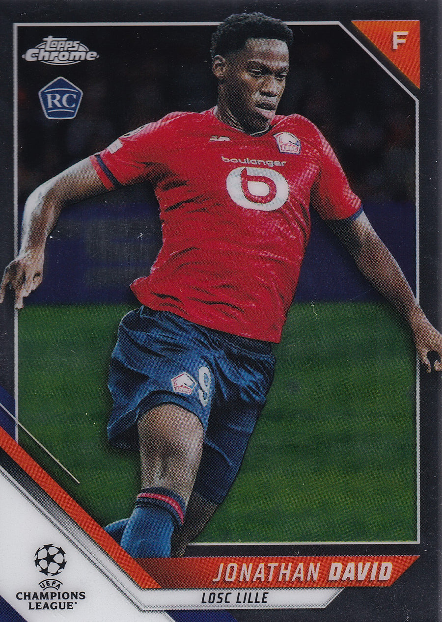 191. JONATHAN DAVID - LOSC LILLE - ROOKIE CARD