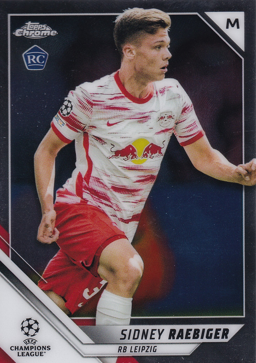 060. SIDNEY RAEBIGER - RB LEIPZIG - ROOKIE CARD