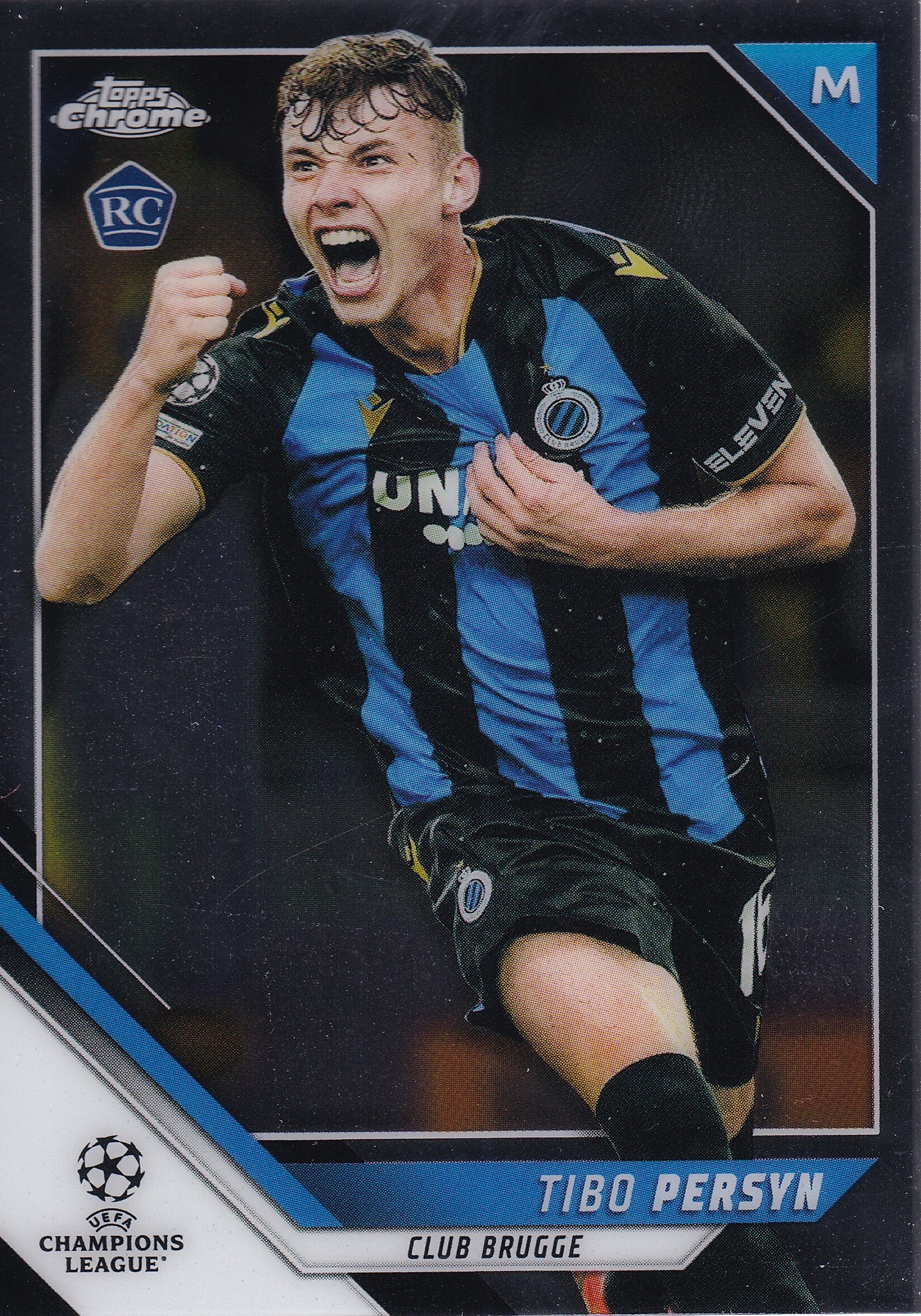 040. TIBO PERSYN - CLUB BRUGGE - ROOKIE CARD