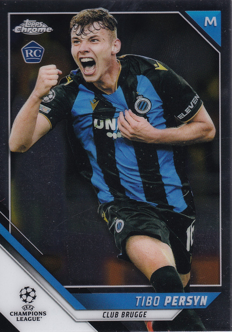 040. TIBO PERSYN - CLUB BRUGGE - ROOKIE CARD