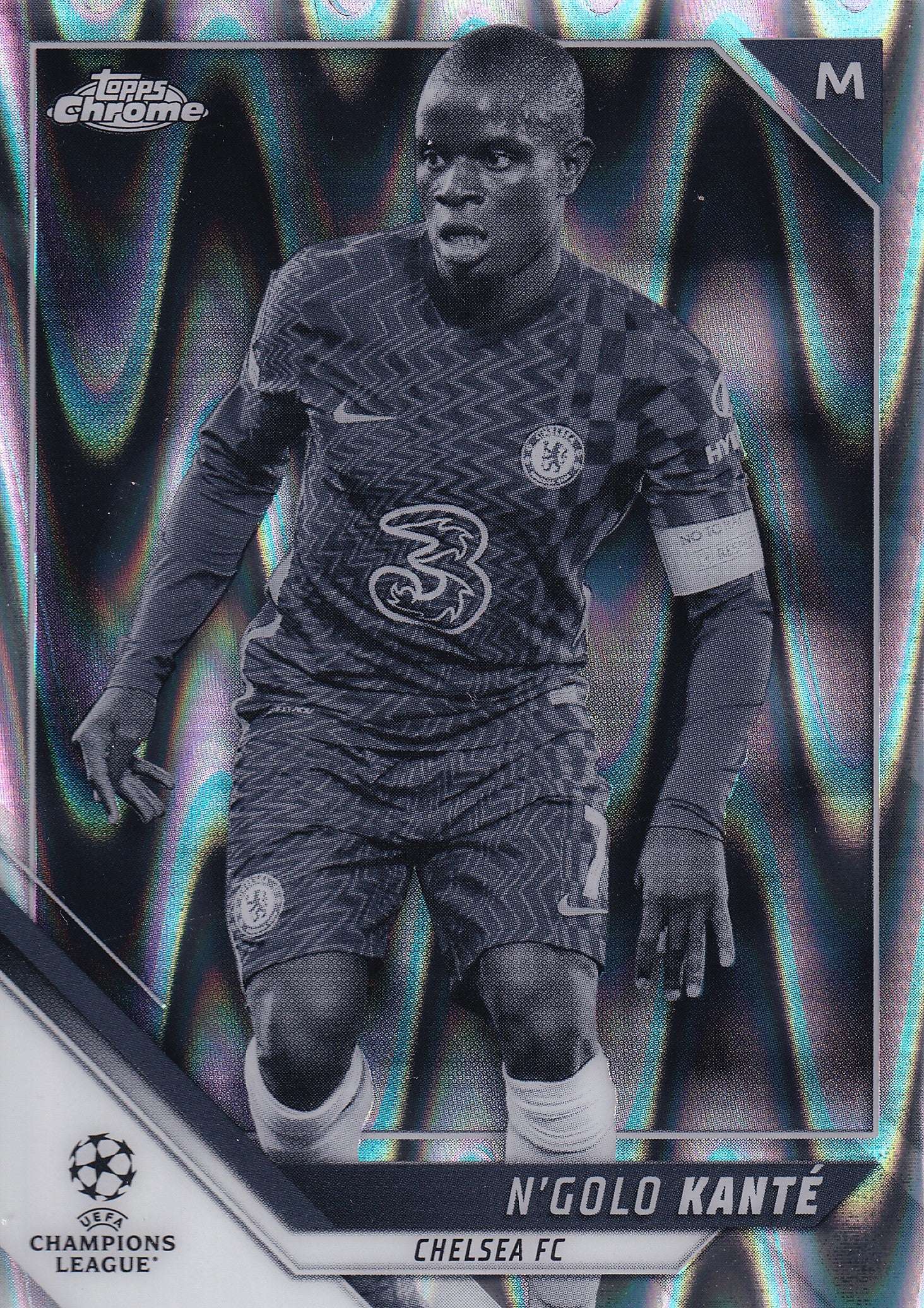 173. N'GOLO KANTE - CHELSEA FC - BLACK/WHITE