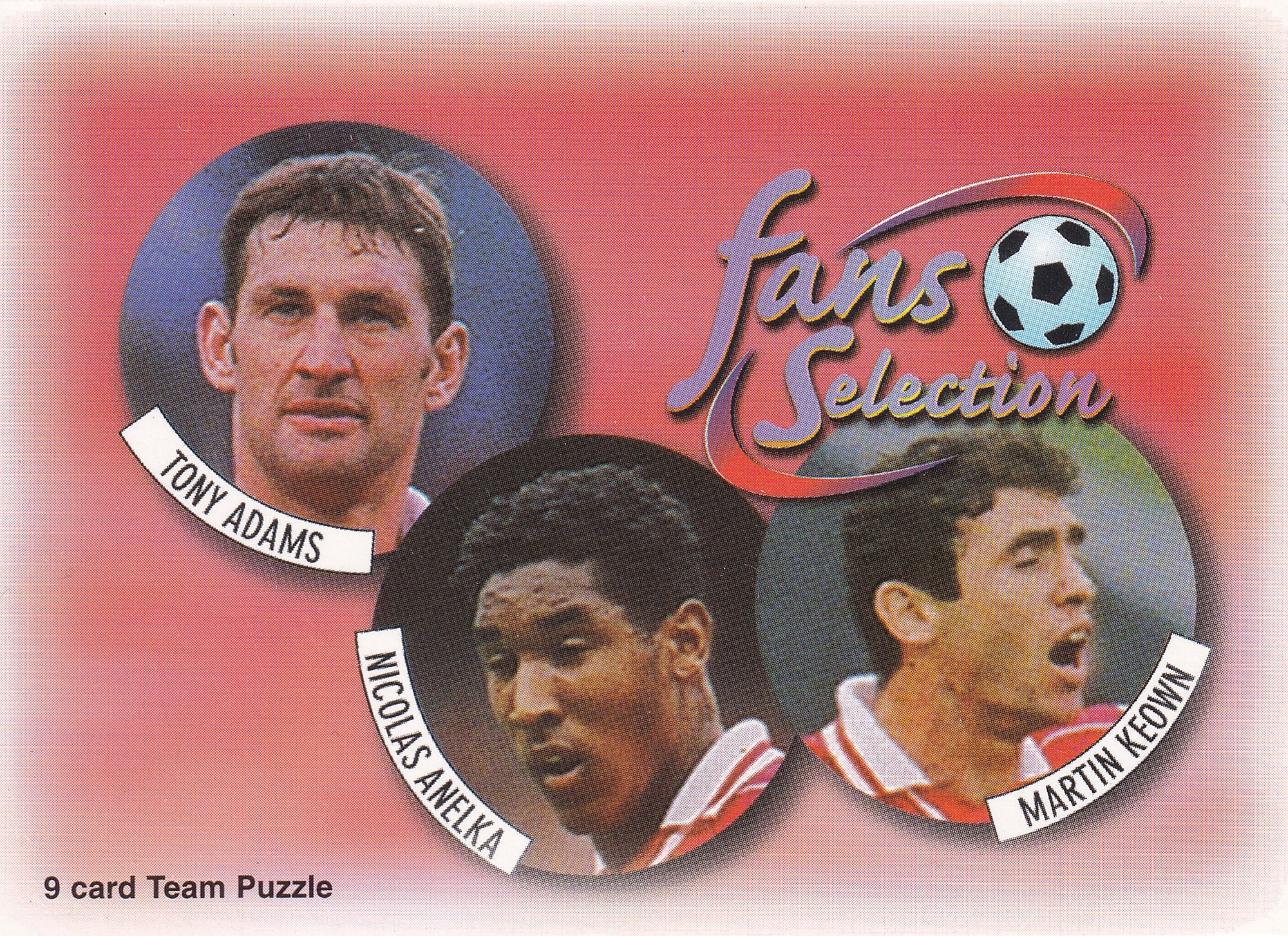 001. TONY ADAMS - NICOLAS ANELKA - MARTIN KEOWN - ARSENAL