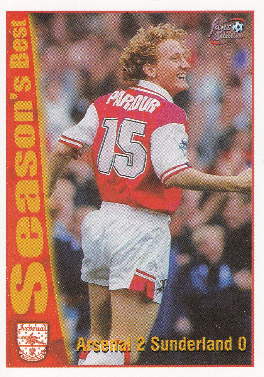043. ARSENAL 2 SUNDERLAND 0 - SEASON'S BEST - ARSENAL