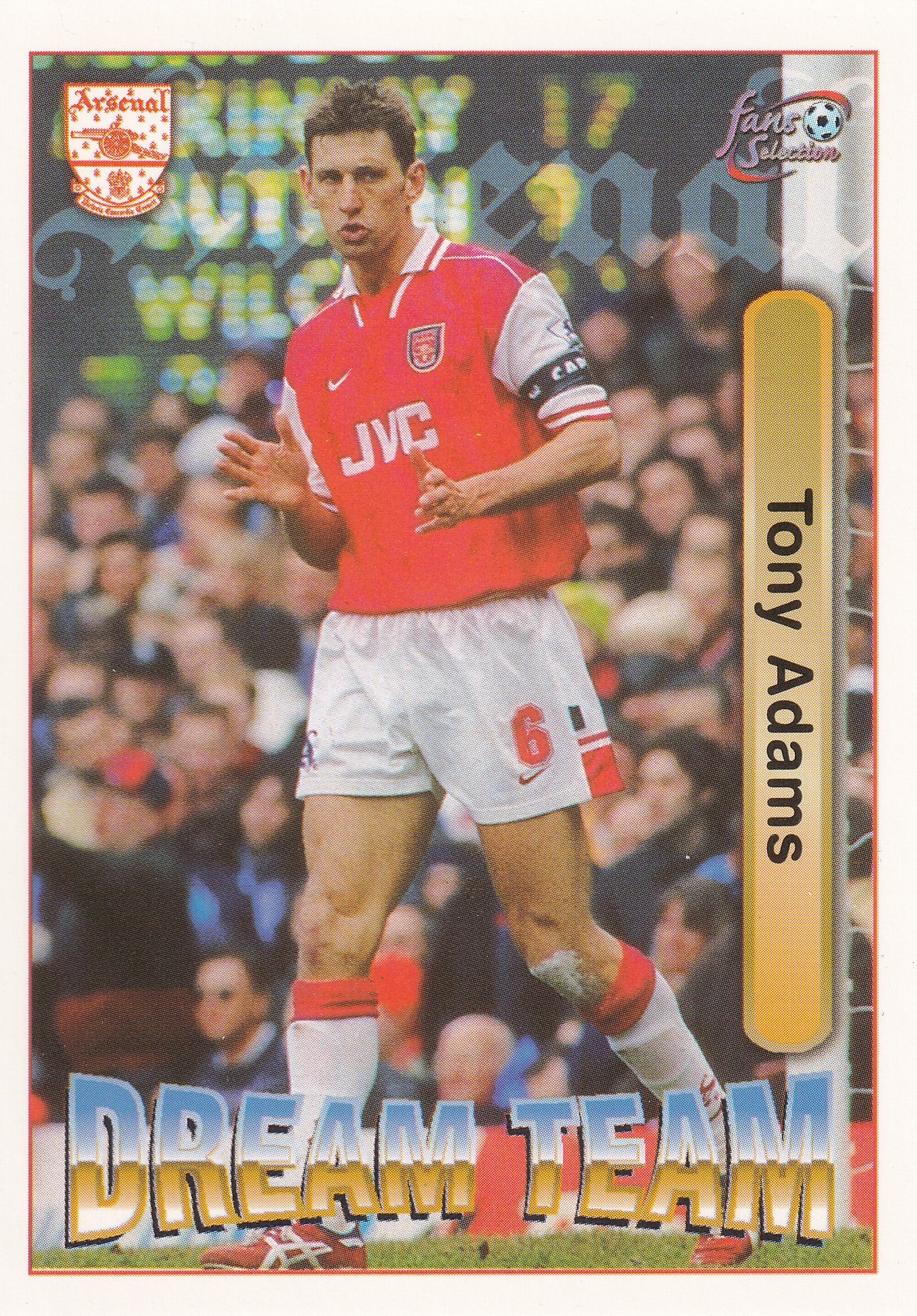 067. TONY ADAMS - DREAM TEAM - ARSENAL