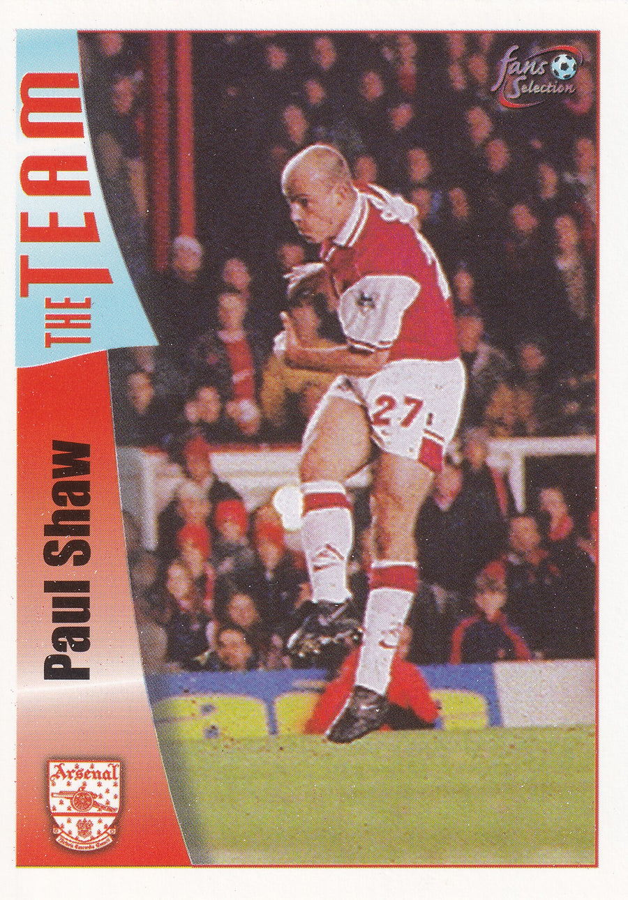 031. PAUL SHAW - THE TEAM - ARSENAL