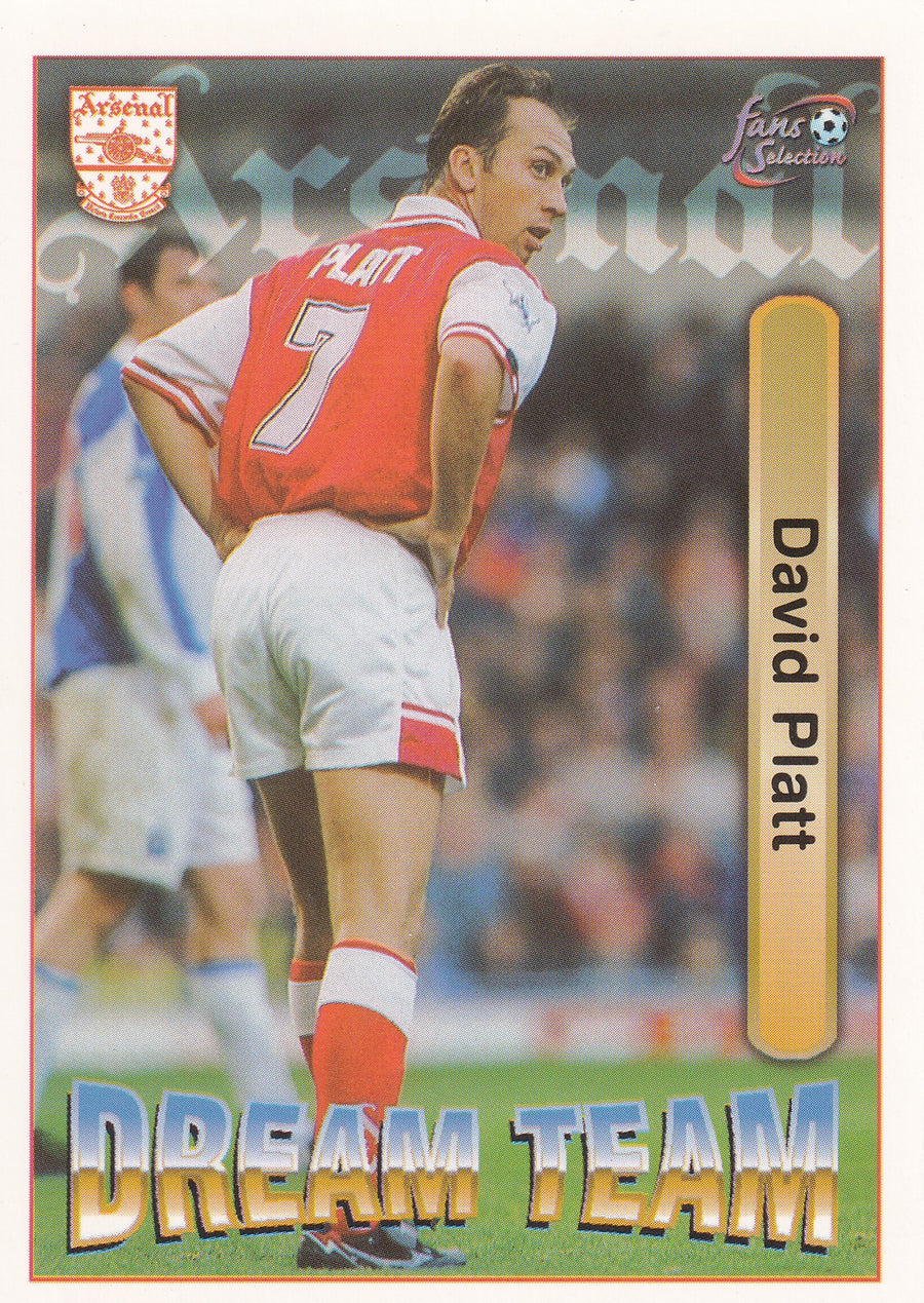 073. DAVID PLATT - DREAM TEAM - ARSENAL