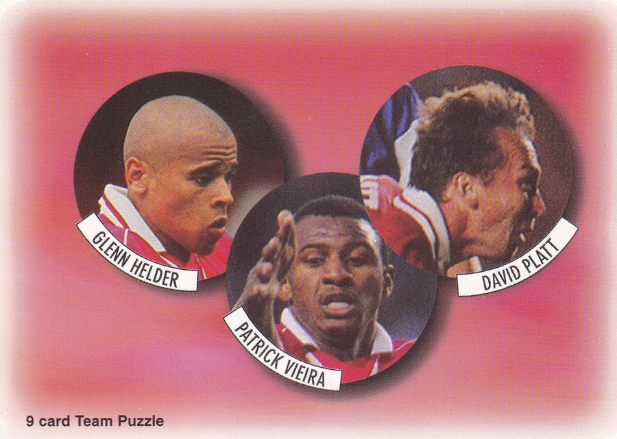 004. GLENN HELDER - PATRICK VIEIRA - DAVID PLATT - ARSENAL