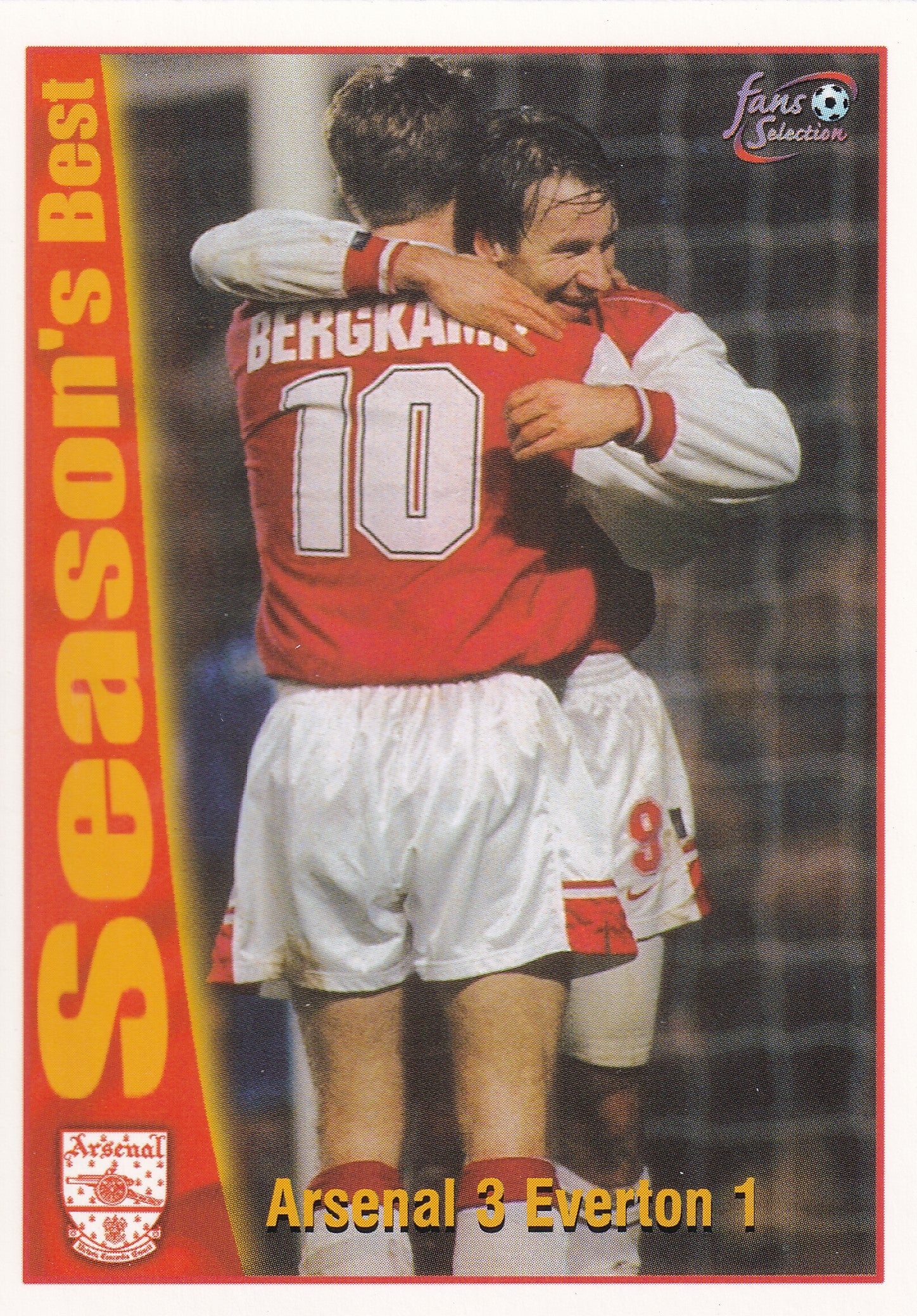 047. ARSENAL 3 EVERTON 1 - SEASON'S BEST - ARSENAL