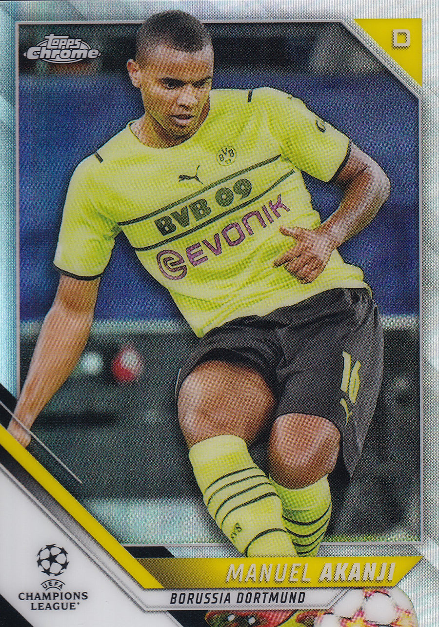 057. MANUEL AKANJI - BORUSSIA DORTMUND - REFRACTOR
