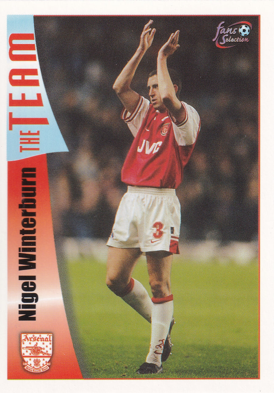 020. NIGEL WINTERBURN - THE TEAM - ARSENAL