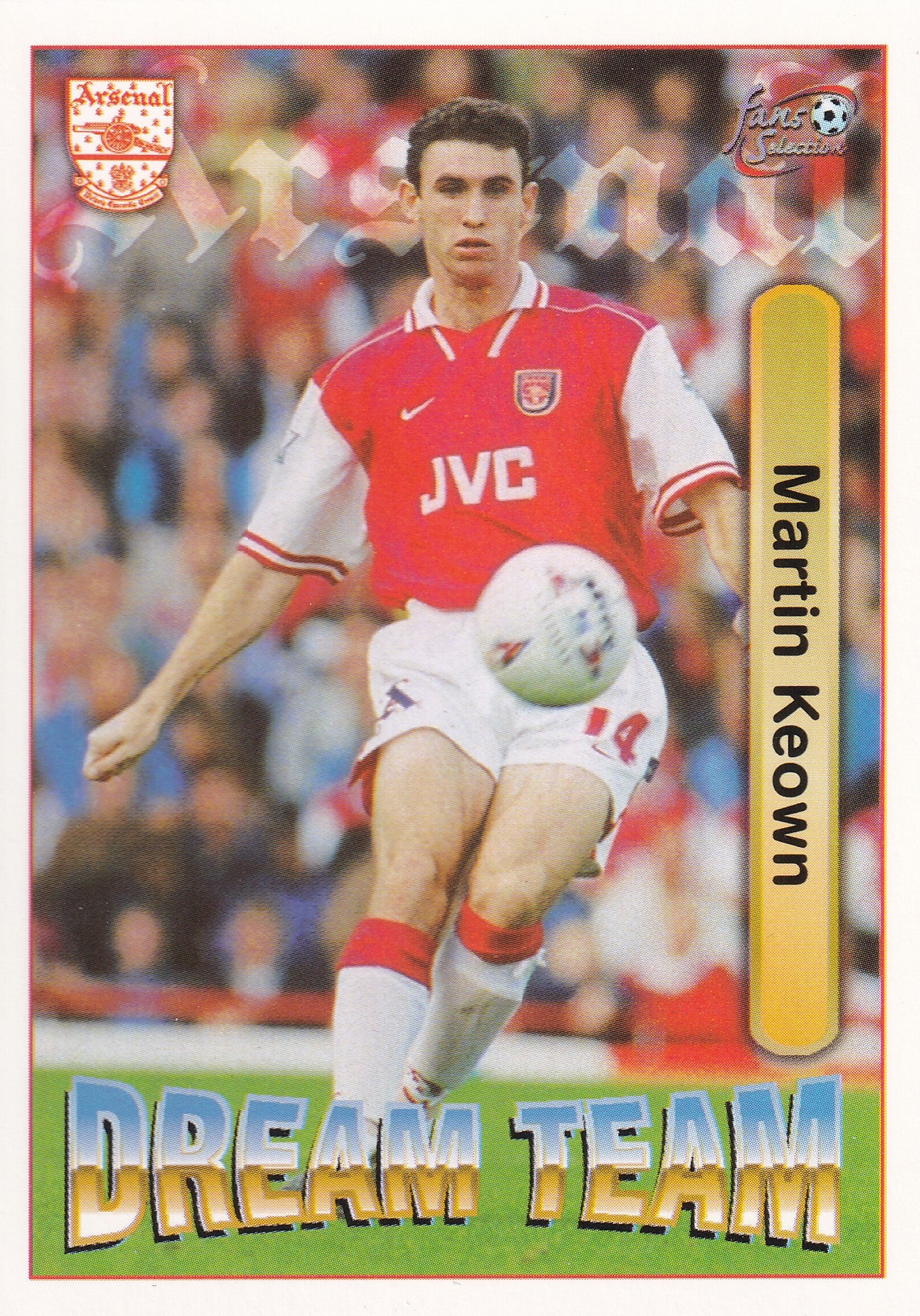068. MARTIN KEOWN - DREAM TEAM - ARSENAL