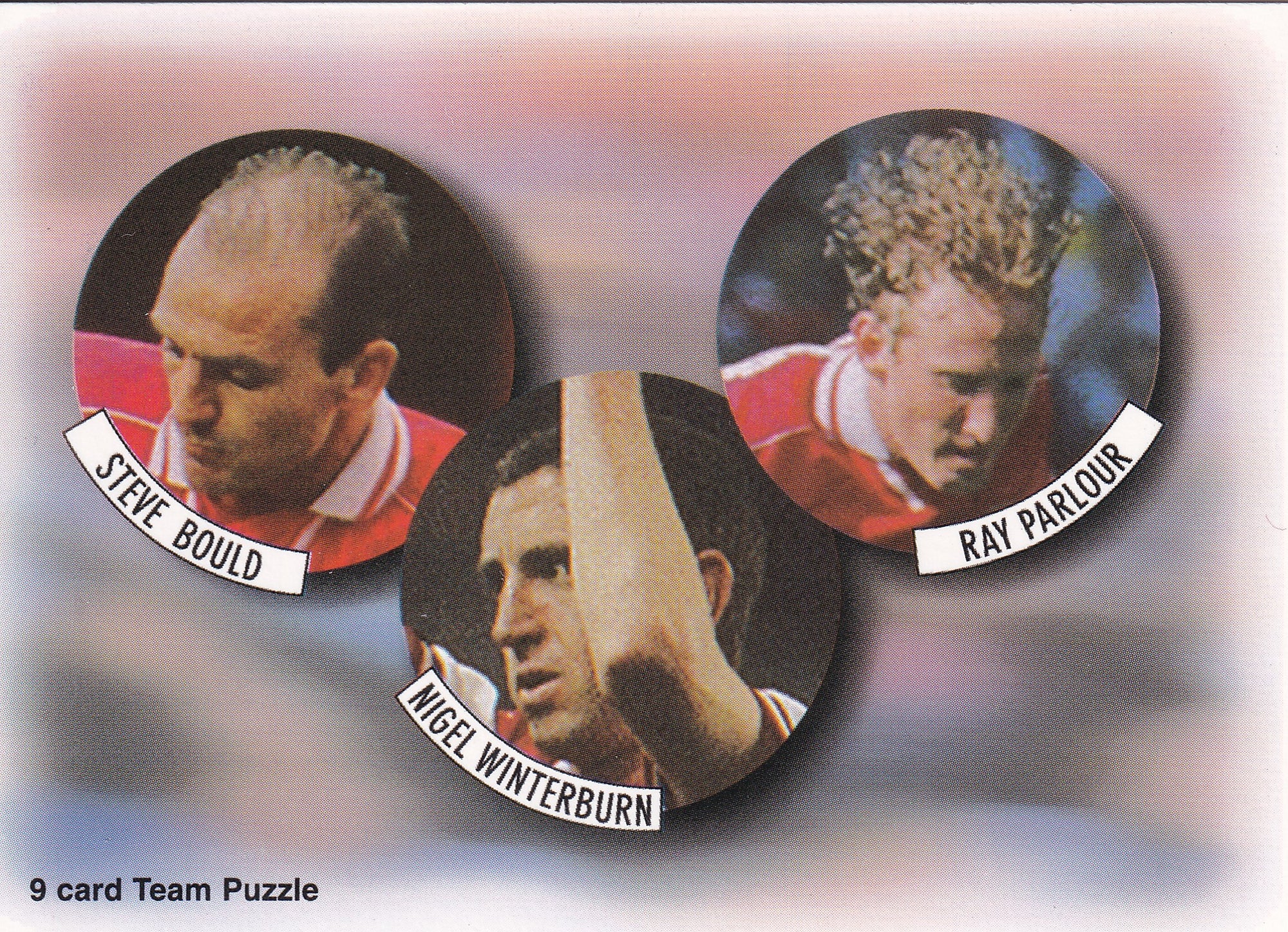 008. STEVE BOULD - NIGEL WINTERBURN - RAY PARLOUR - ARSENAL