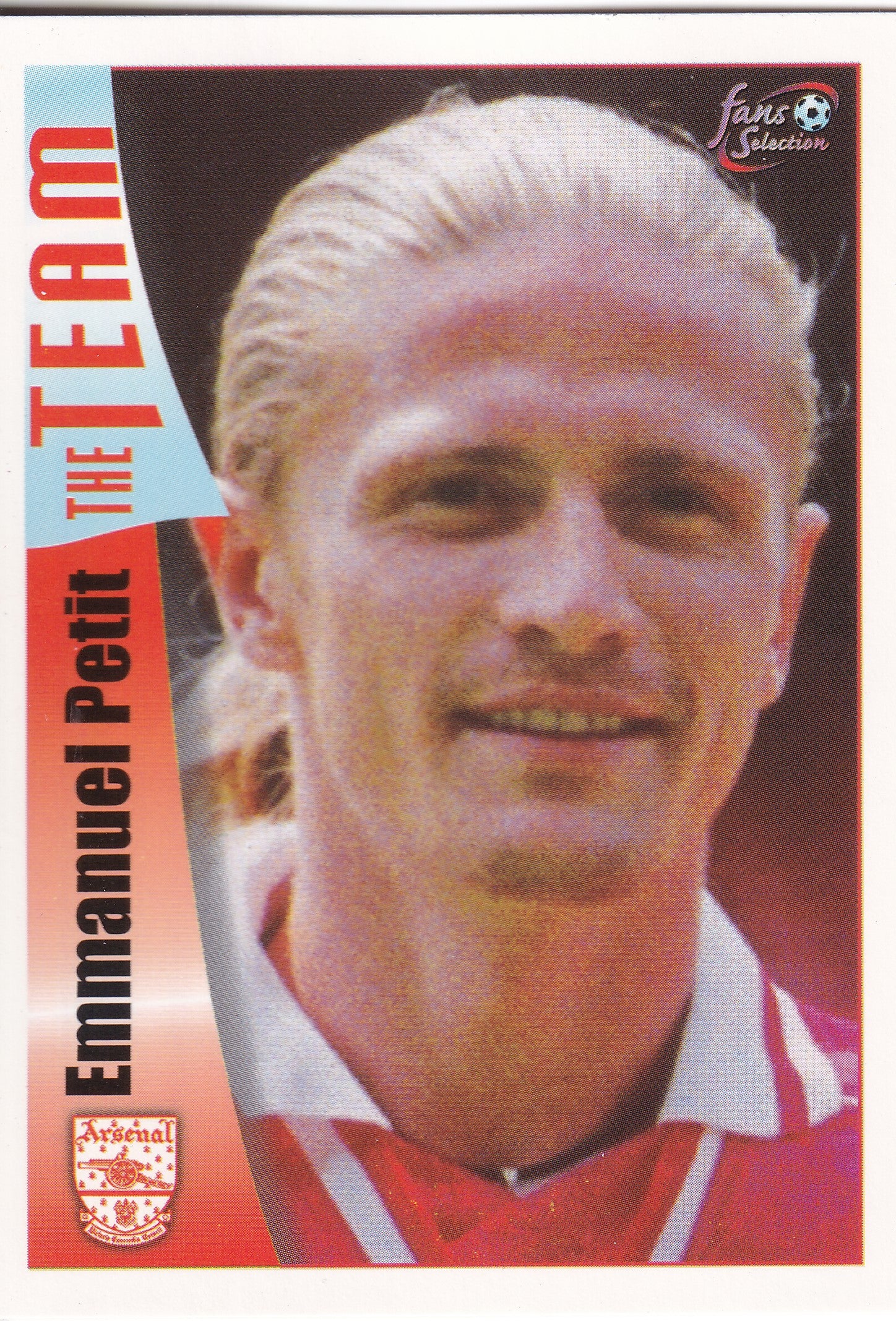 026. EMMANUEL PETIT - THE TEAM - ARSENAL