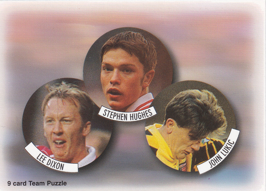 005. LEE DIXON - STEPHEN HUGHES - JOHN LUKIC - ARSENAL