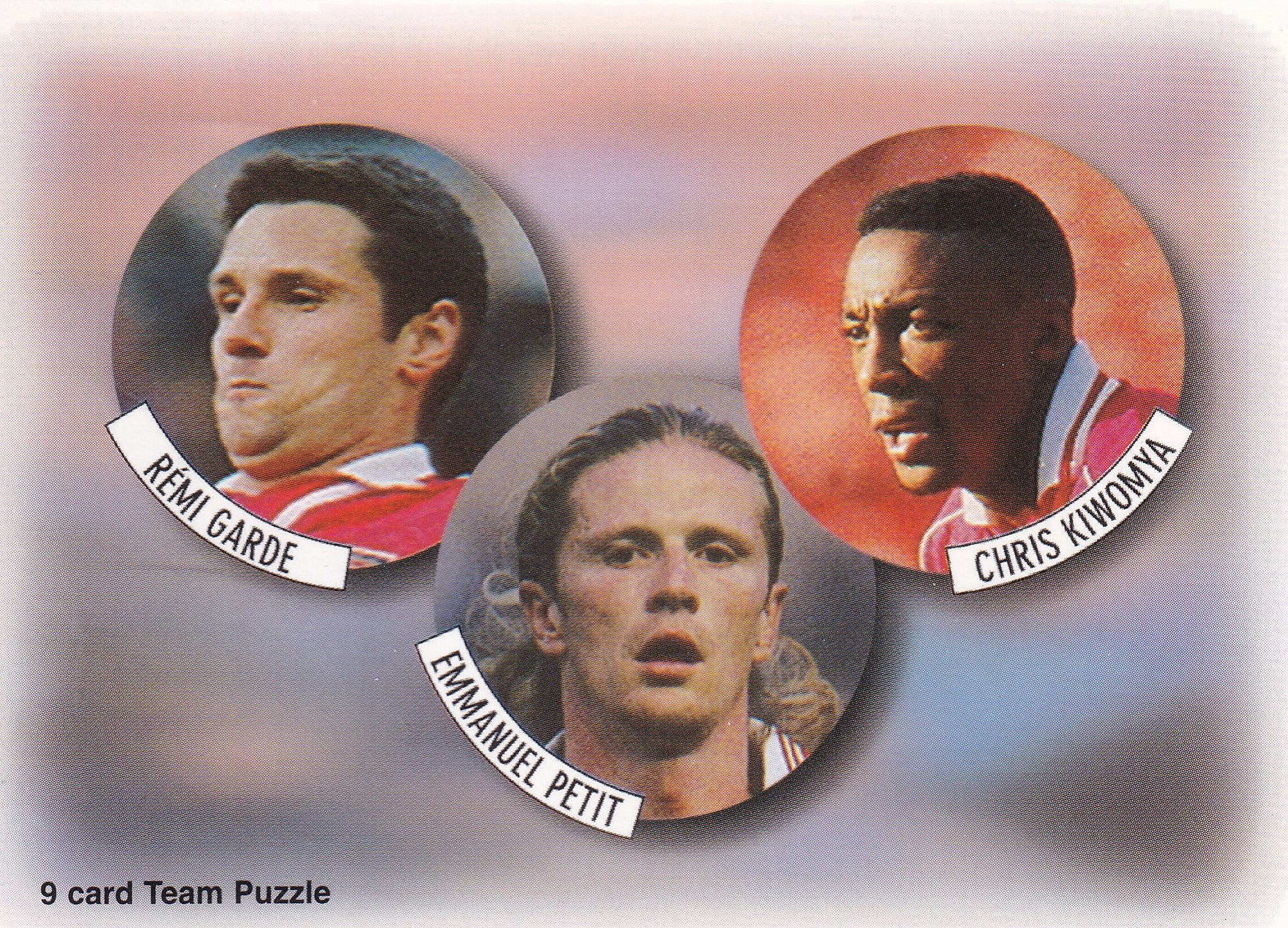 002. REMI GARDE - EMMANUEL PETIT - CHRIS KIWOMYA - ARSENAL