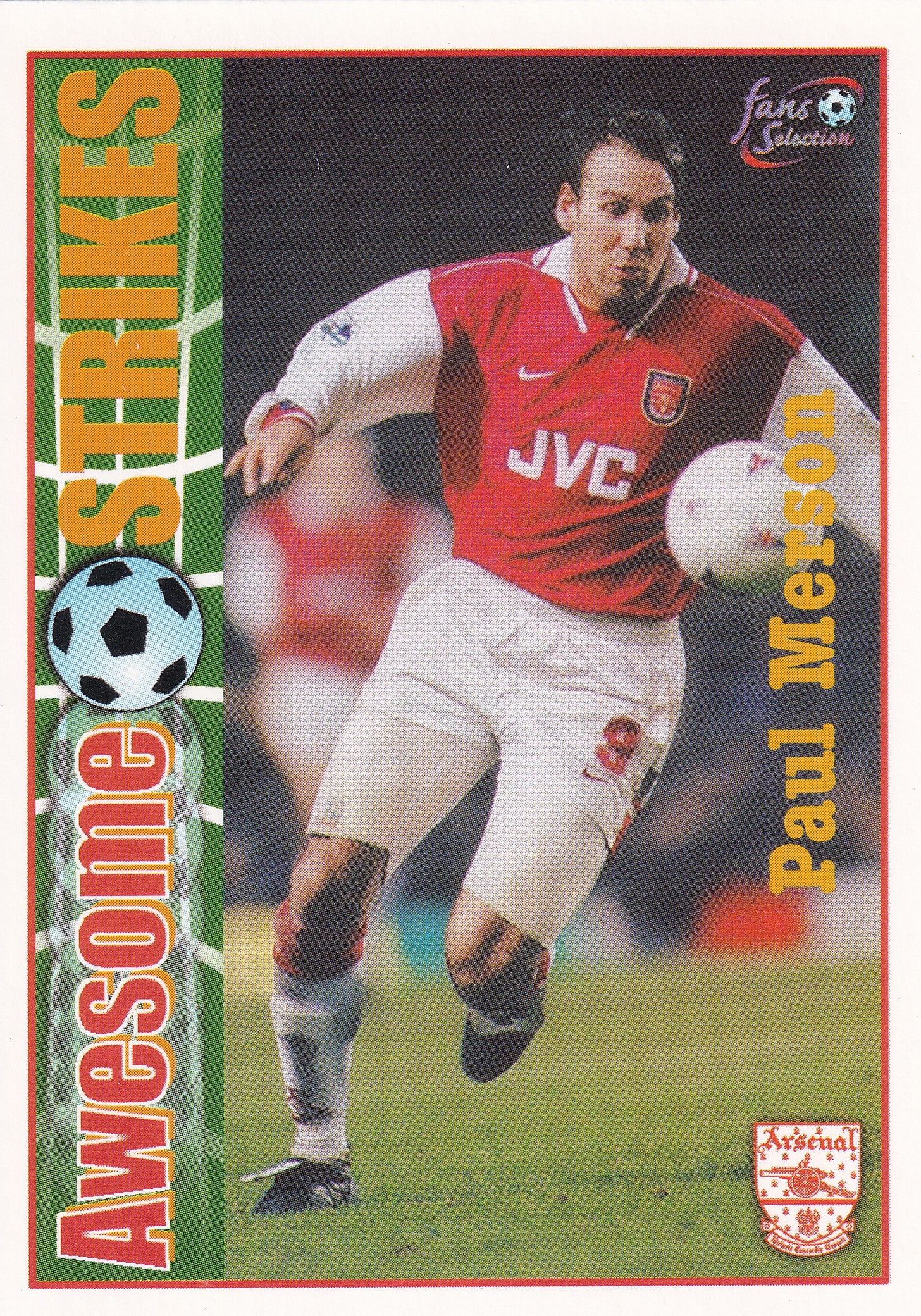 057. PAUL MERSON - AWESOME STRIKES - ARSENAL