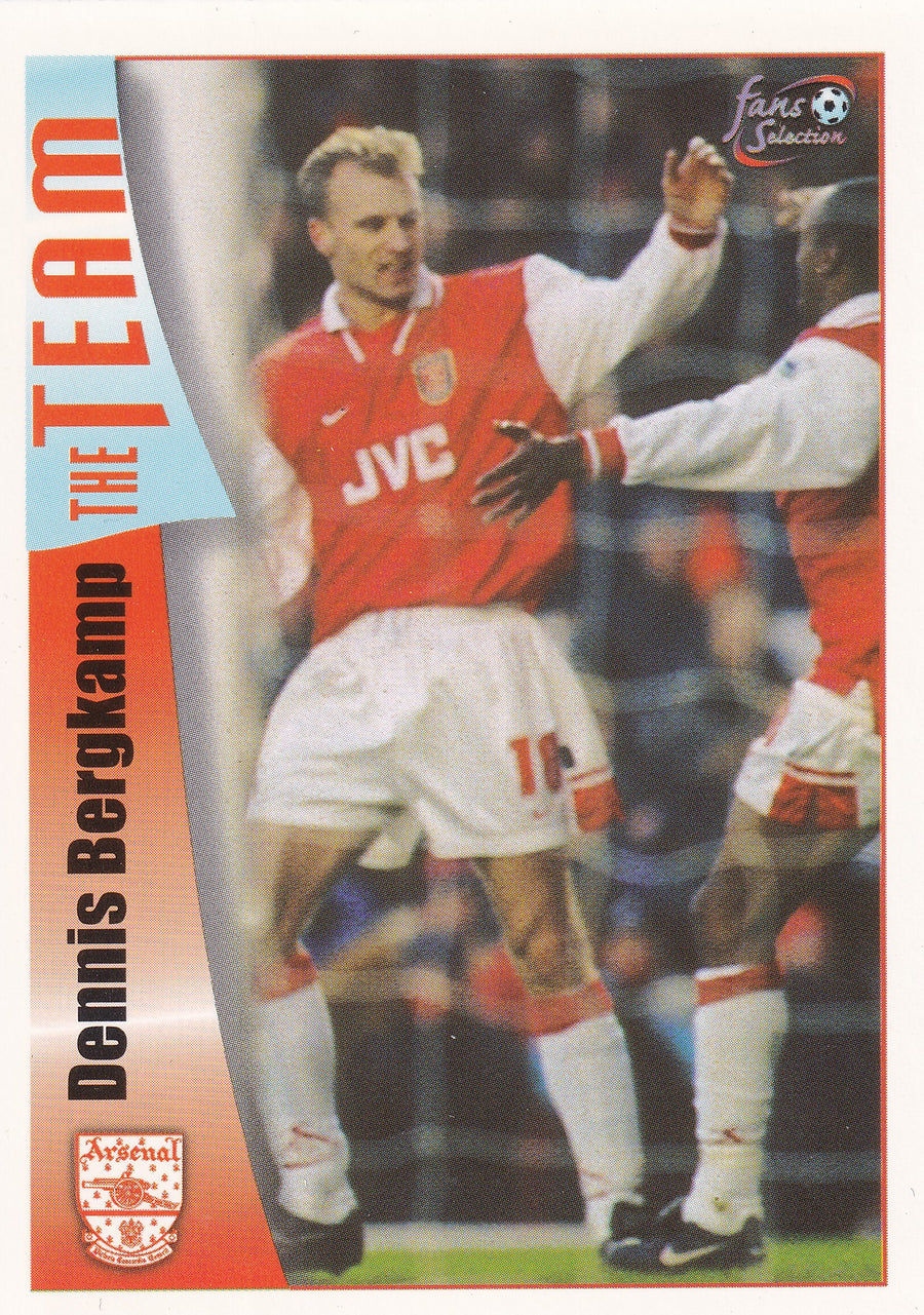 012. DENNIS BERGKAMP - THE TEAM - ARSENAL