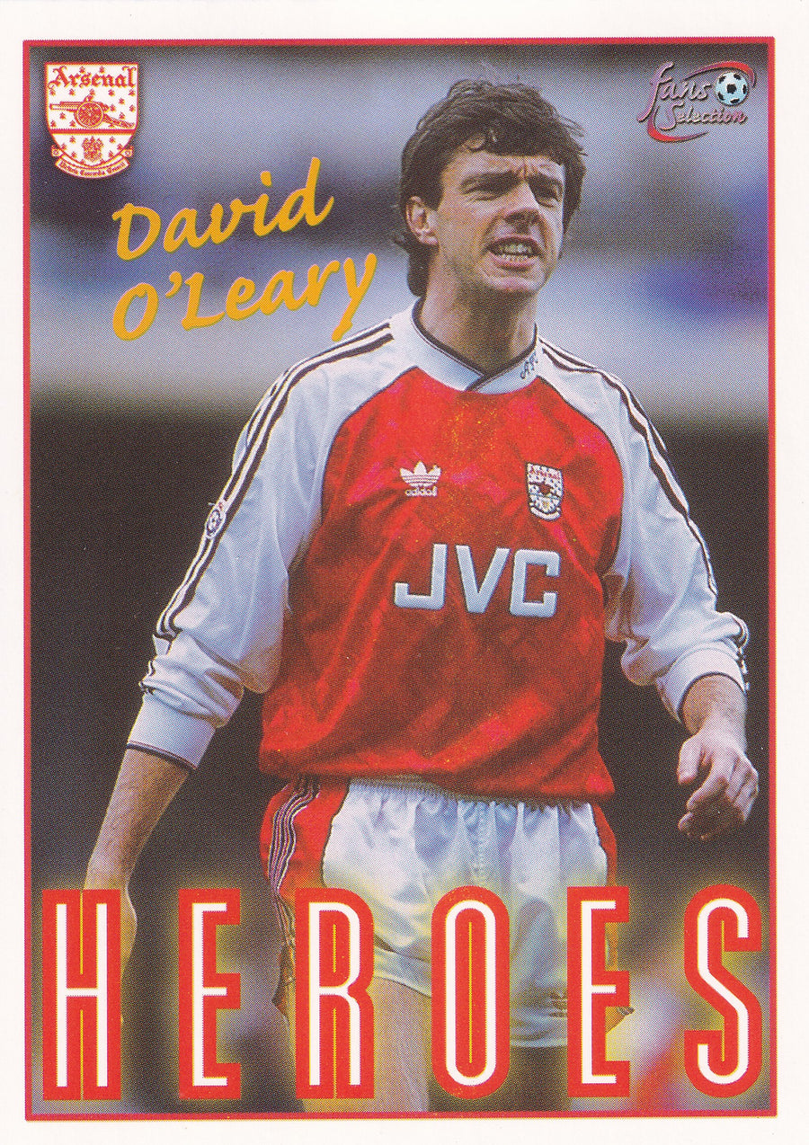 078. DAVID O'LEARY - HEROES - ARSENAL