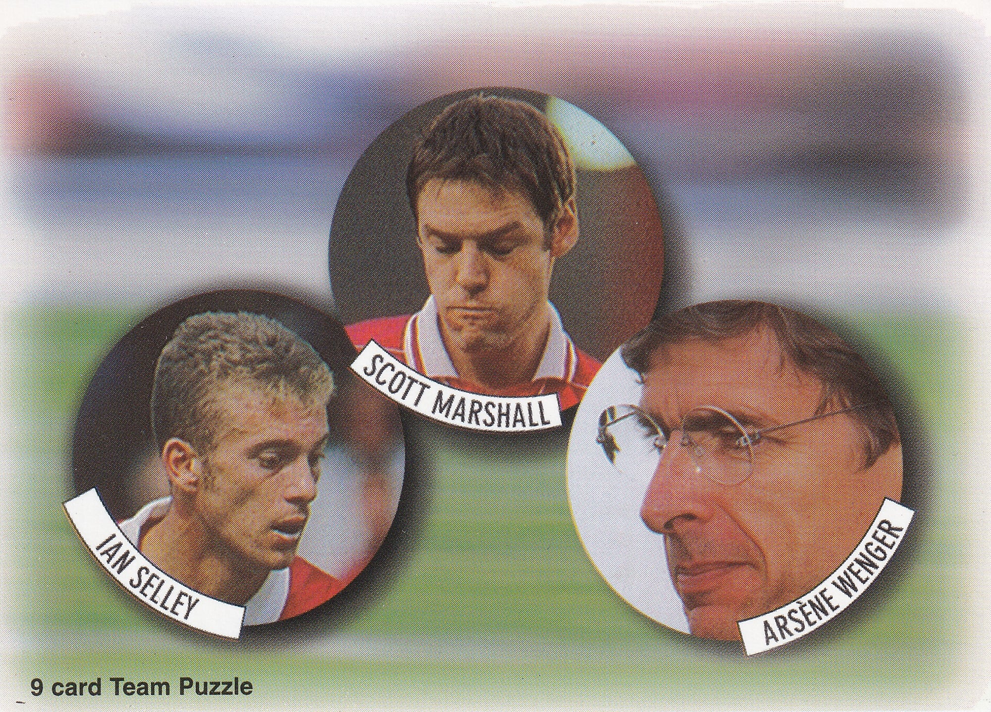 009. IAN SHELLEY - SCOTT MARSHALL - ARSENE WENGER - ARSENAL