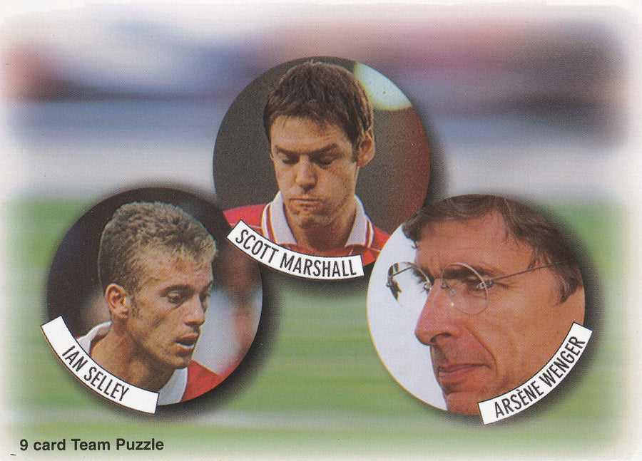 009. IAN SHELLEY - SCOTT MARSHALL - ARSENE WENGER - ARSENAL