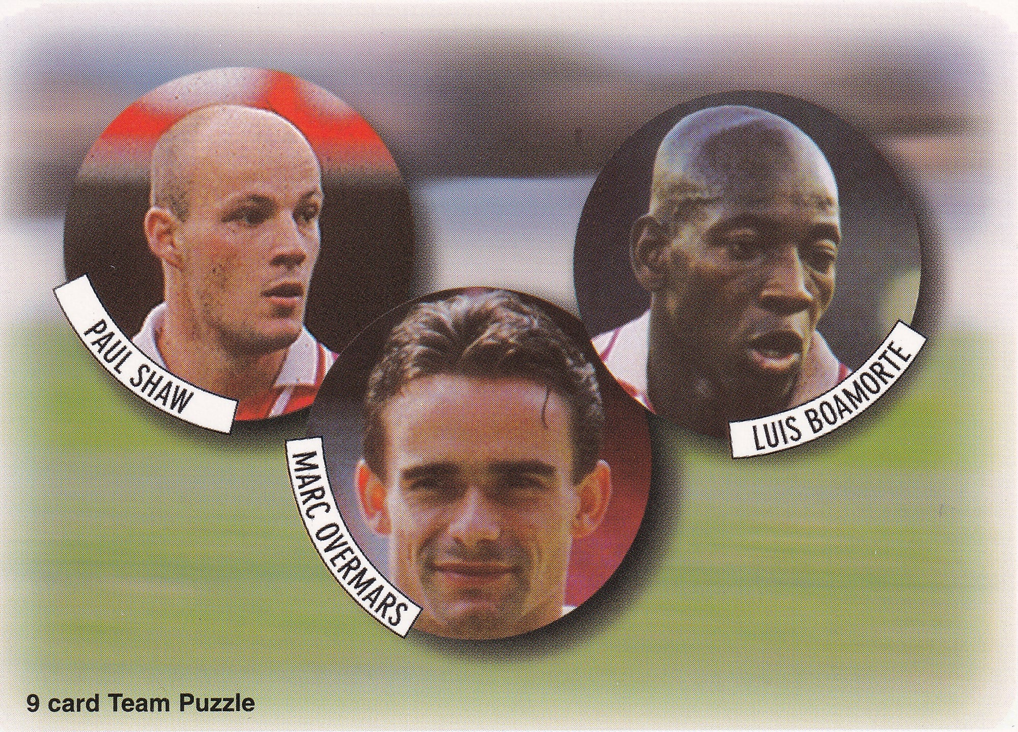 006. PAUL SHAW - MARC OVERMARS - LUIS BOAMORTE - ARSENAL