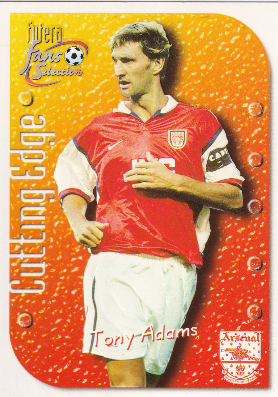 CE-07. TONY ADAMS - ARSENAL - CUTTING EDGE - EMBOSED