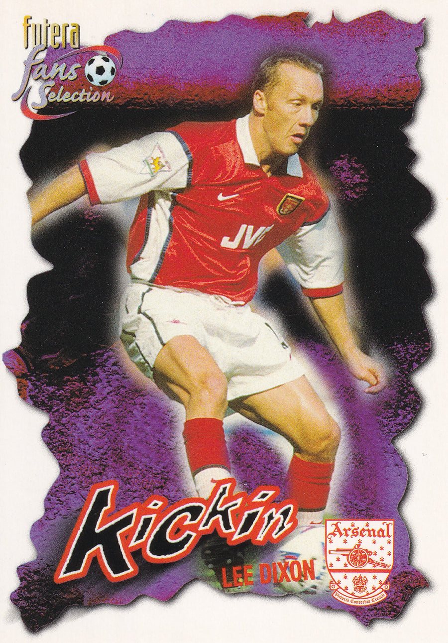 043. LEE DIXON - KICKIN - ARSENAL