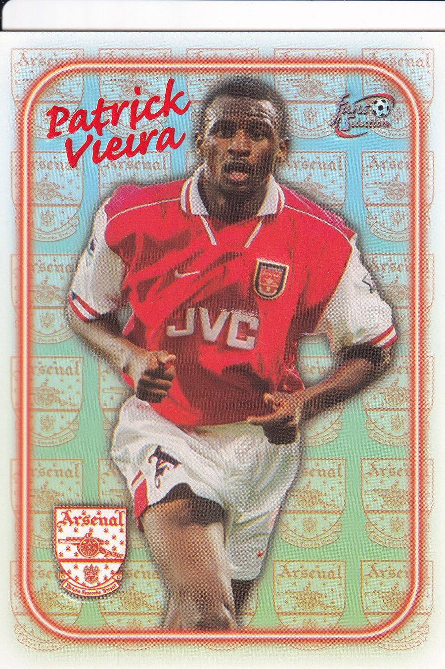 SE-04. PATRICK VIEIRA - ARSENAL - SPECIAL EDITION EMBOSED