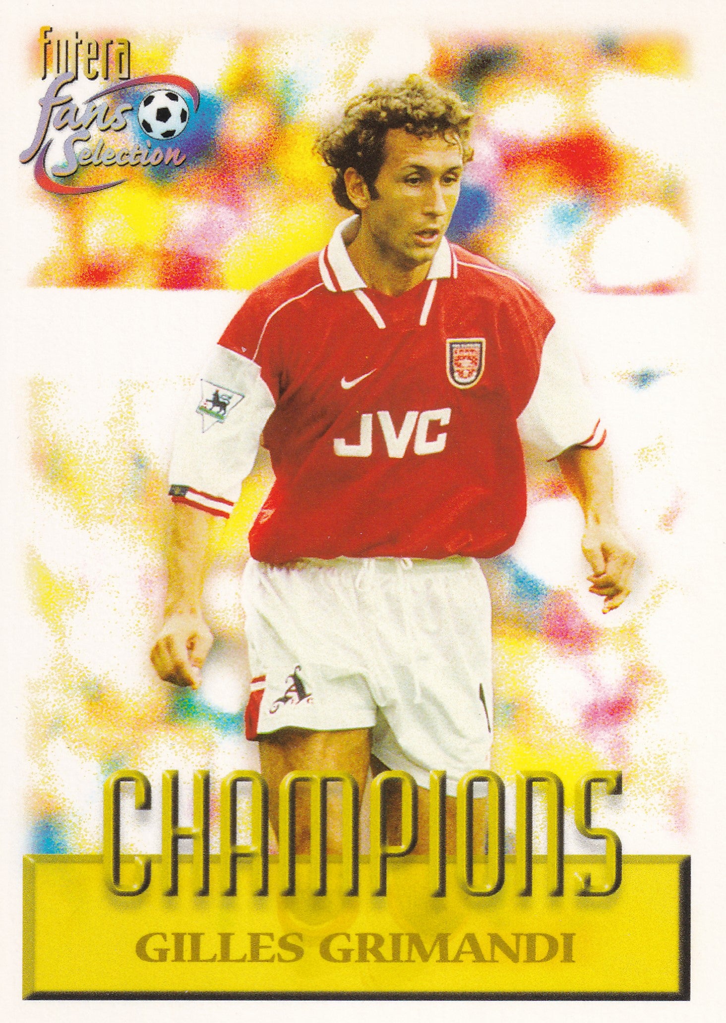073. GILLES GRIMANDI - ARSENAL - CHAMPIONS