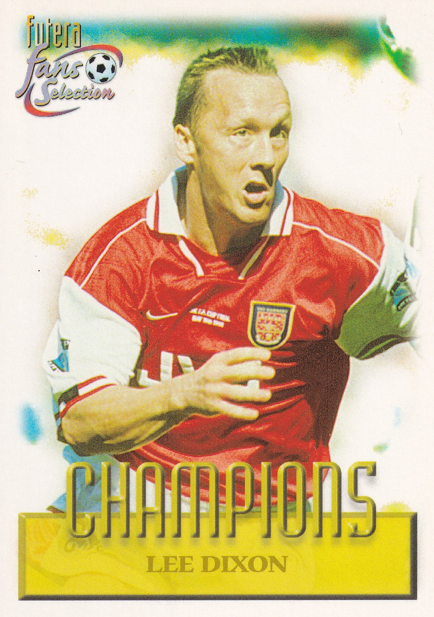 088. LEE DIXON - ARSENAL - CHAMPIONS