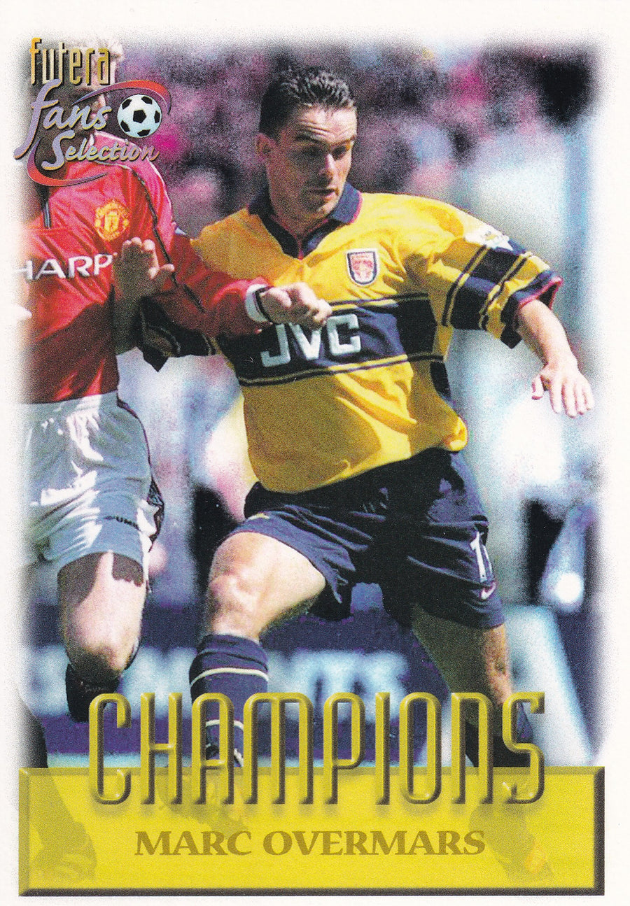 079. MARC OVERMARS - ARSENAL - CHAMPIONS