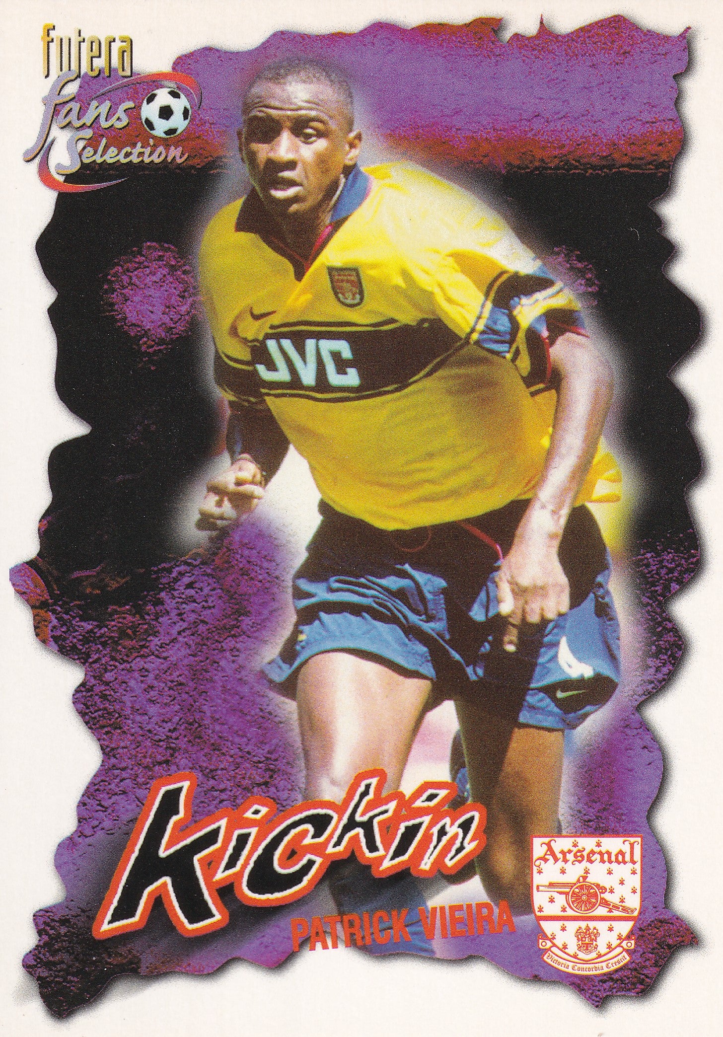 037. PATRICK VIEIRA - KICKIN - ARSENAL