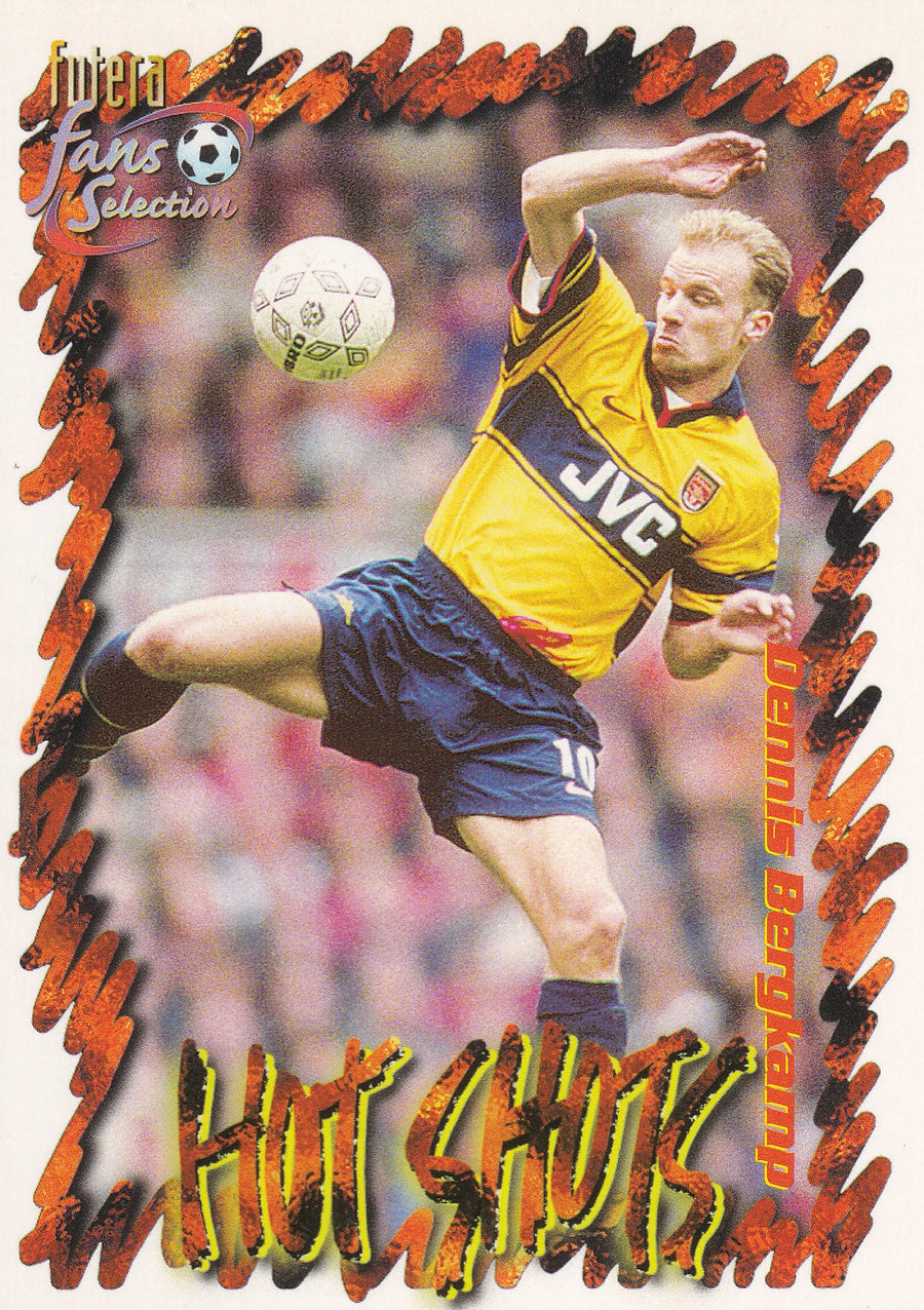046. DENNIS BERGKAMP - HOT SHOTS - ARSENAL