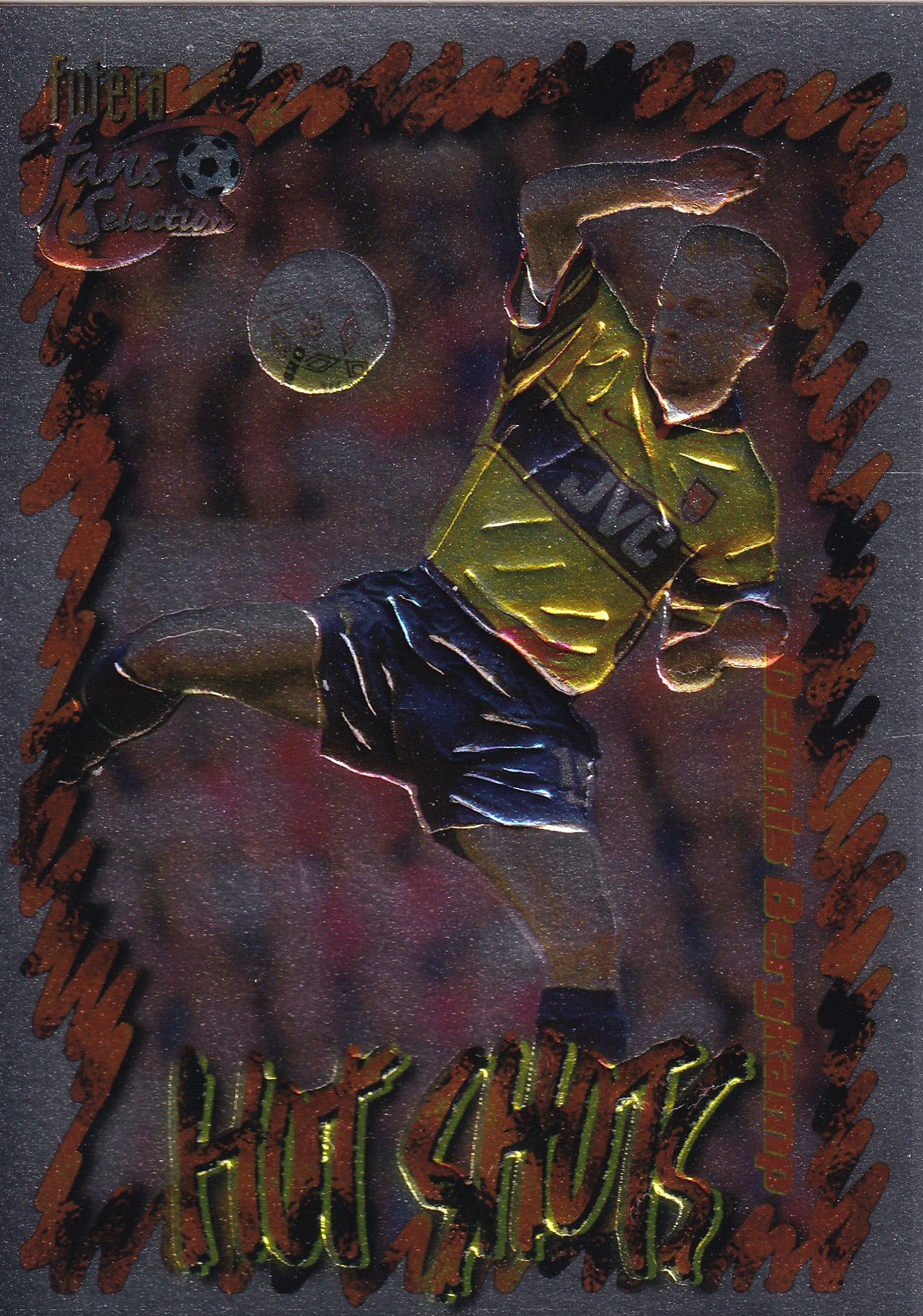 HS-01. DENNIS BERGKAMP - ARSENAL - HOT SHOTS - CHROME