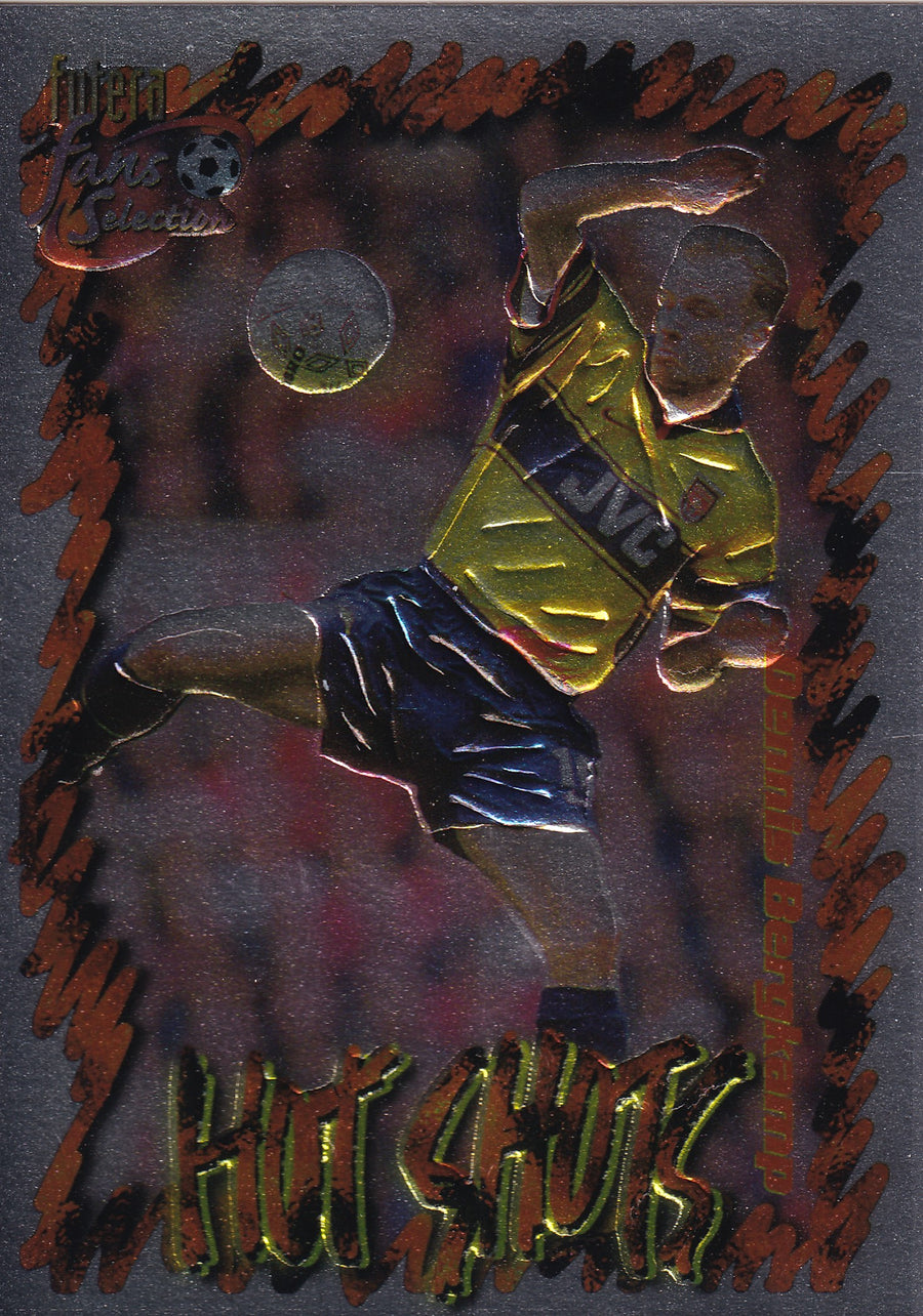 HS-01. DENNIS BERGKAMP - ARSENAL - HOT SHOTS - CHROME