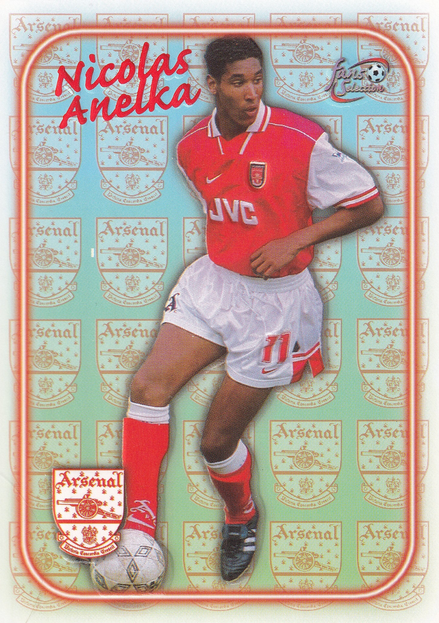 SE-10. NICOLAS ANELKA - ARSENAL - SPECIAL EDITION EMBOSED