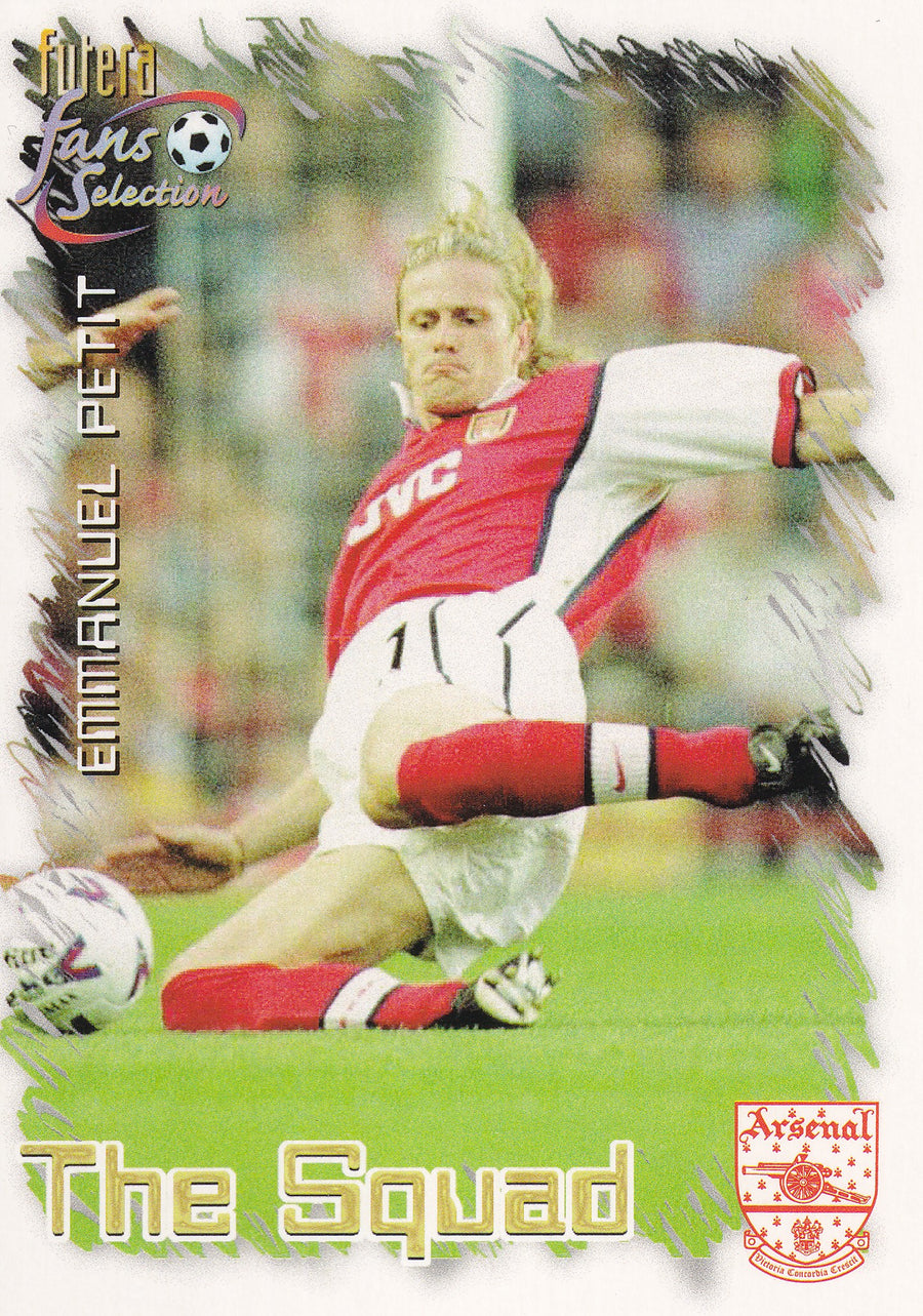 020. EMMANUEL PETIT - THE SQUAD - ARSENAL