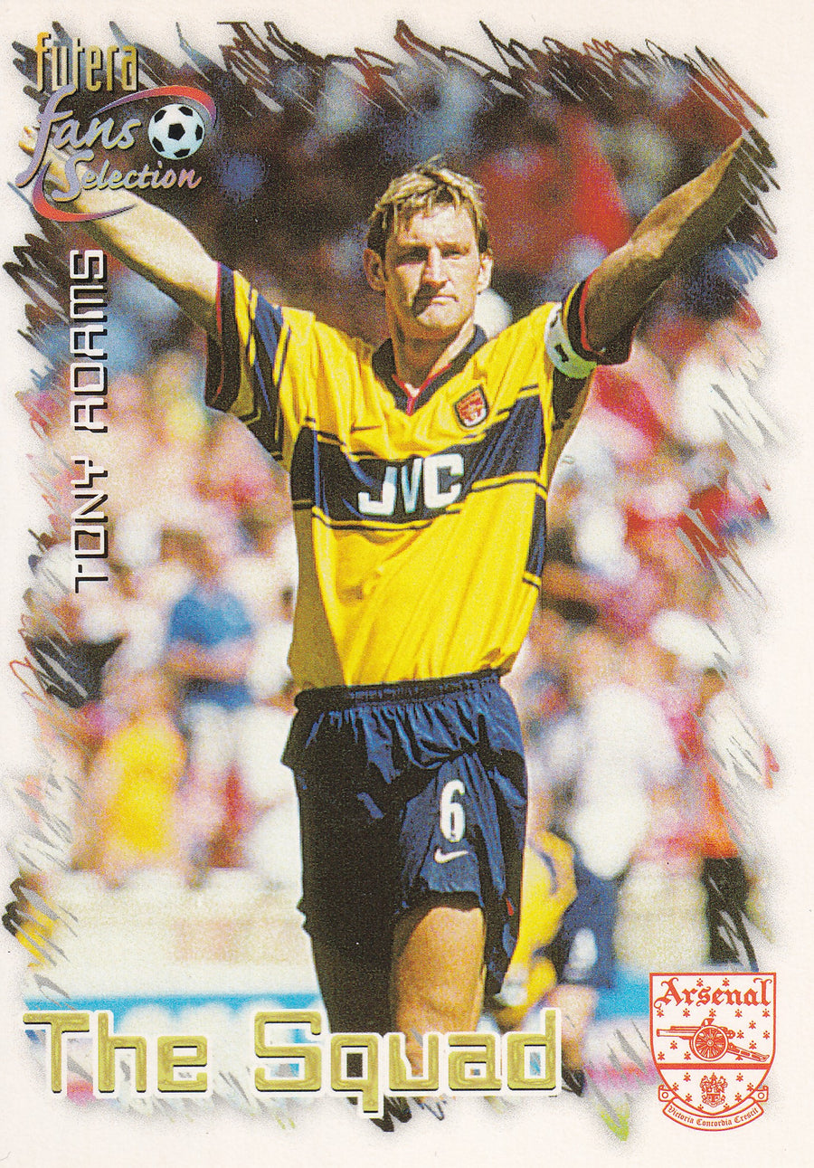 010. TONY ADAMS - THE SQUAD - ARSENAL