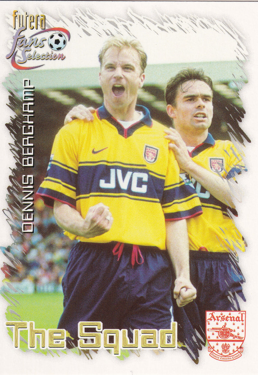 023. DENNIS BERGKAMP - THE SQUAD - ARSENAL