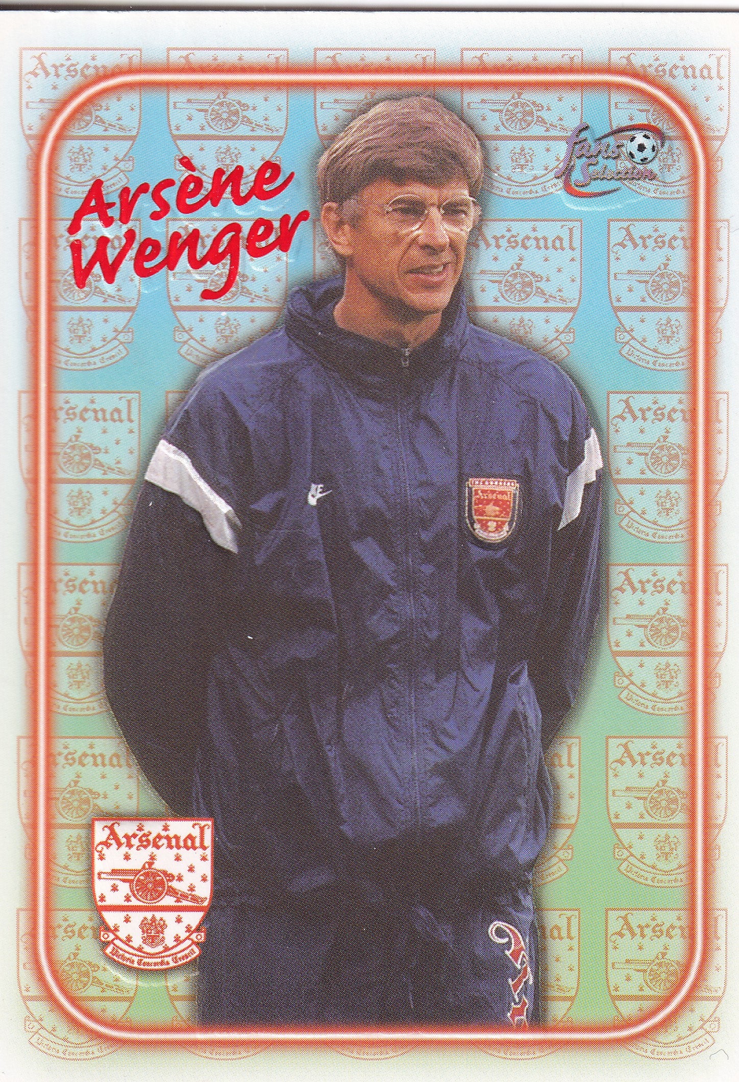 SE-17. ARSENE WENGER - ARSENAL - SPECIAL EDITION EMBOSED